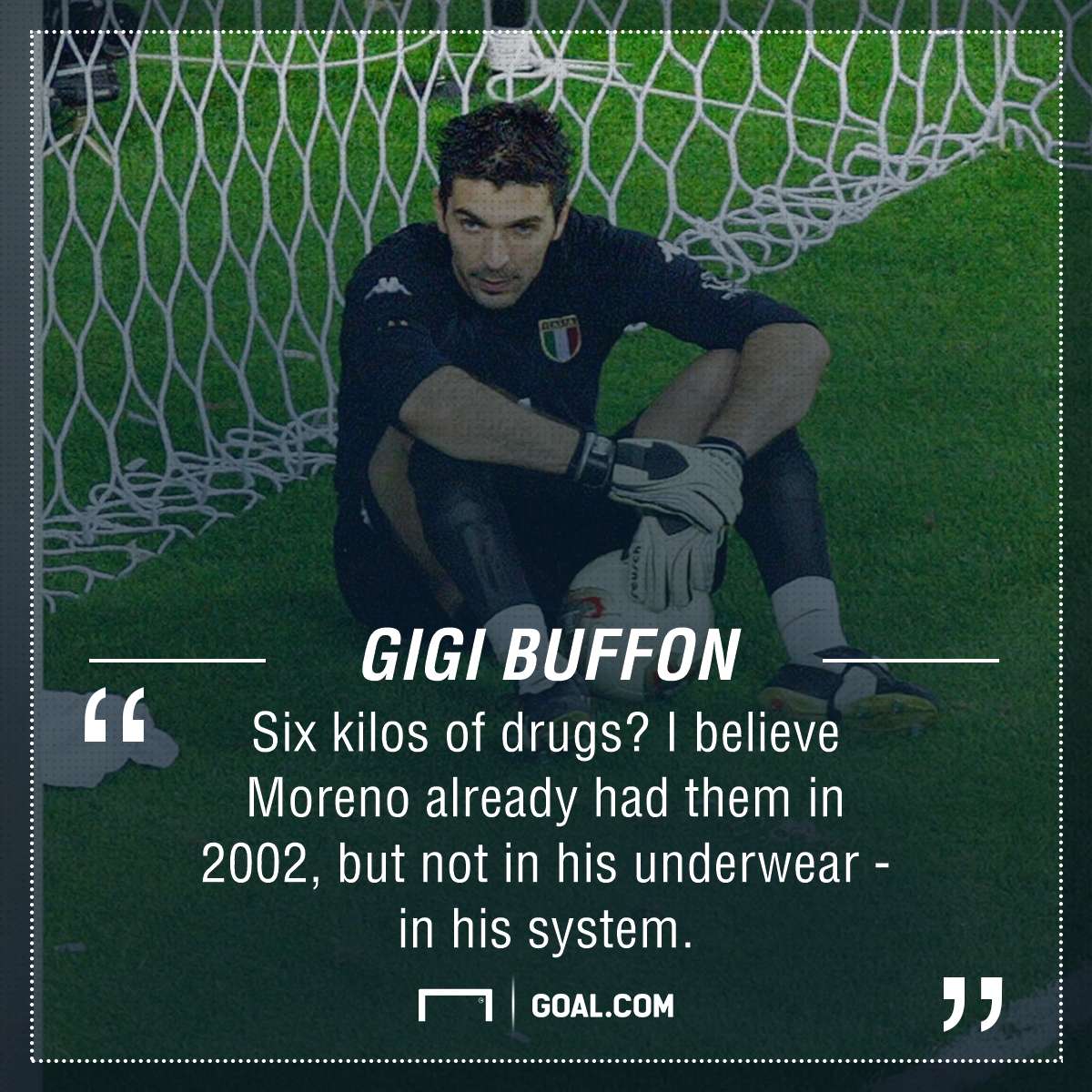 Gianluigi Buffon Byron Moreno PS