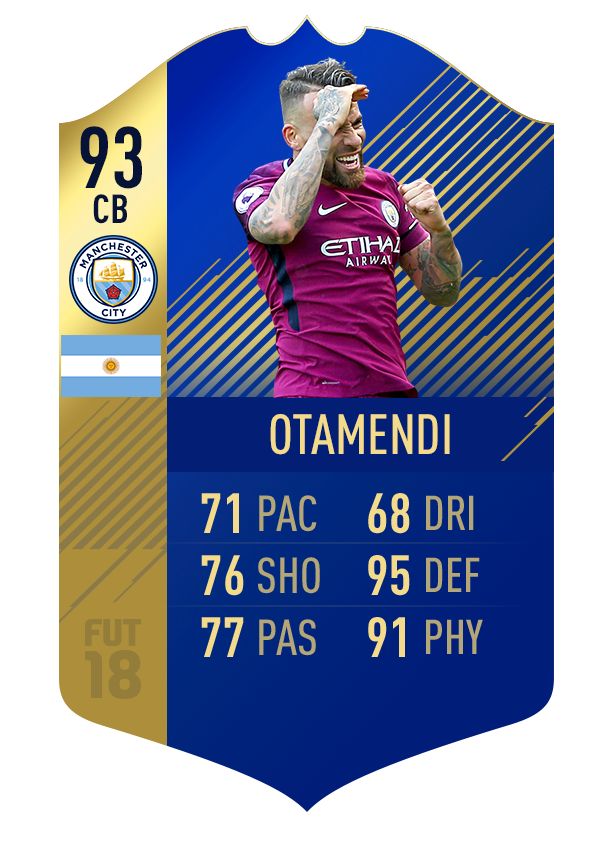 FIFA 18 Team of the Season Otamendi