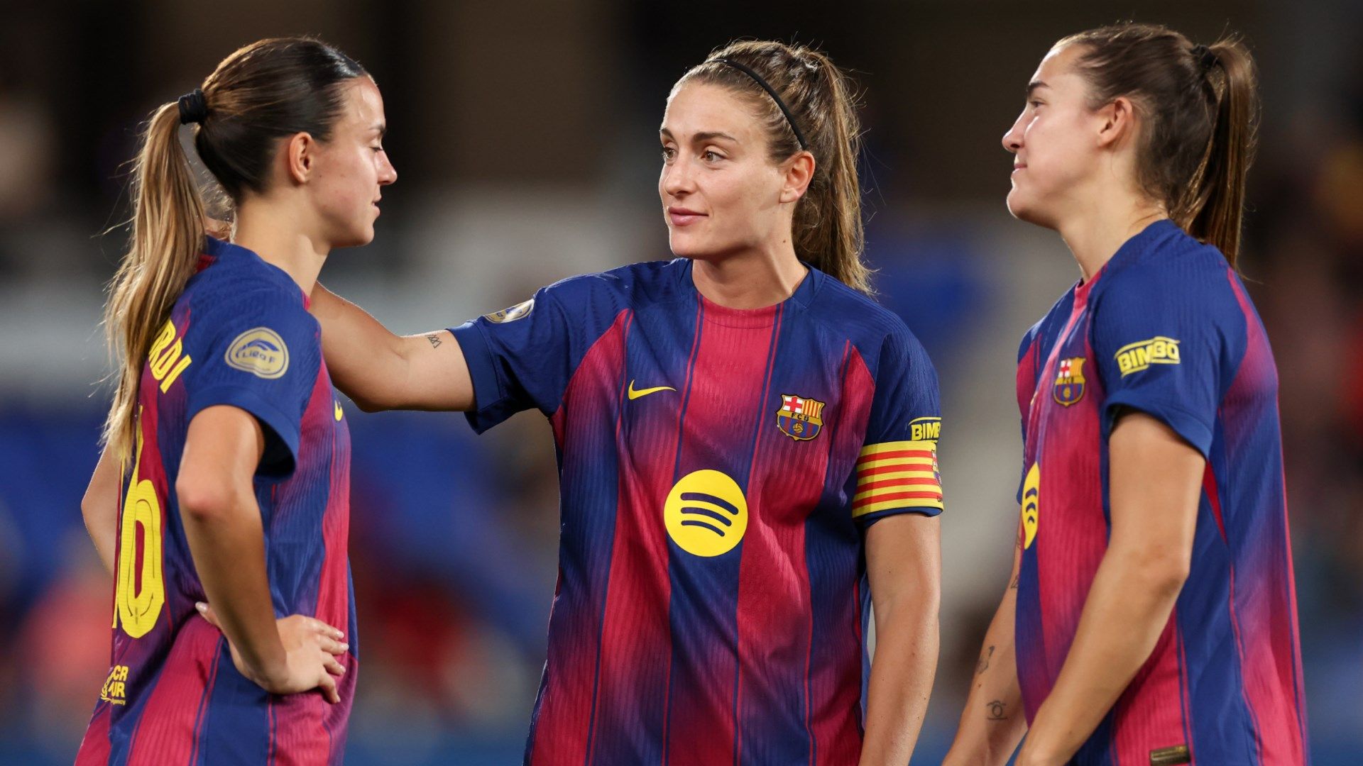 Clara Serrajordi Alexia Putellas Patri Guijarro Barcelona Women 2025-26