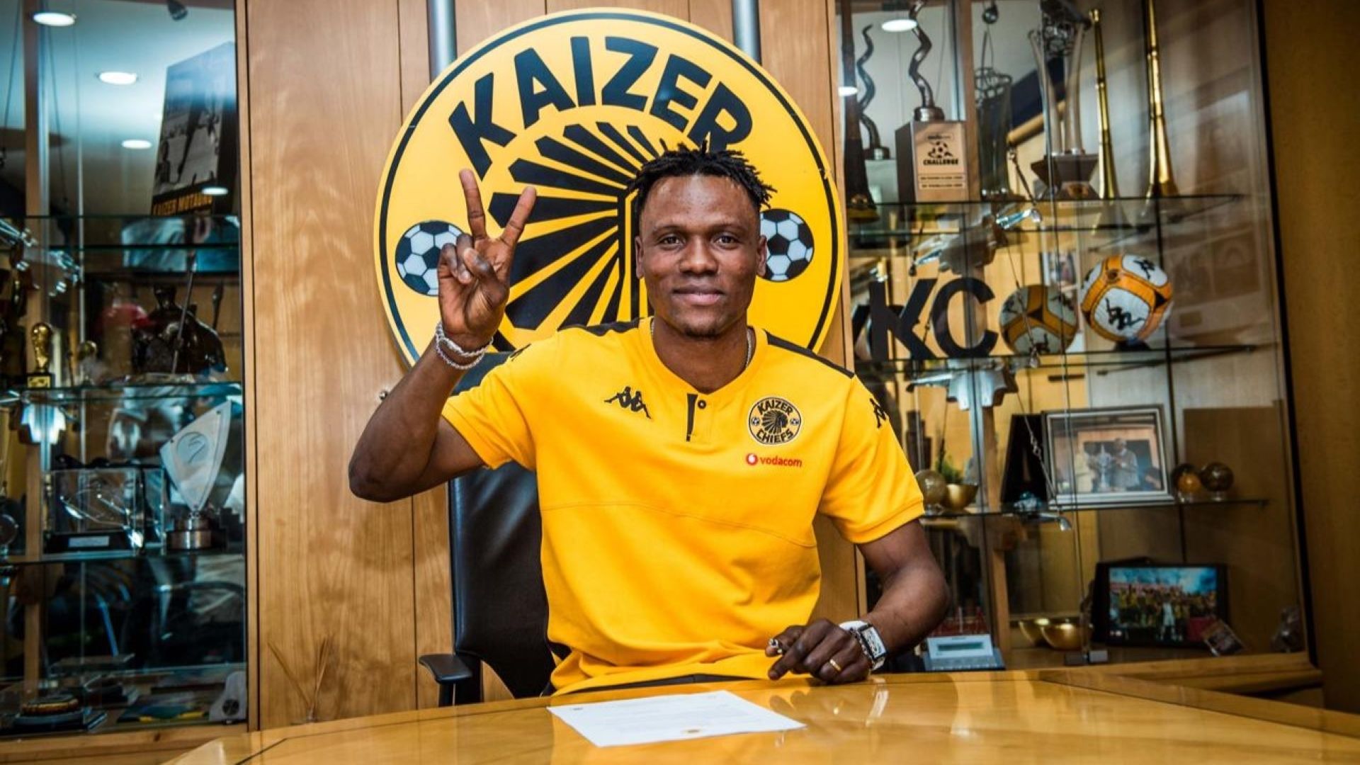 Glody Lilepo, Kaizer Chiefs, January 2025.