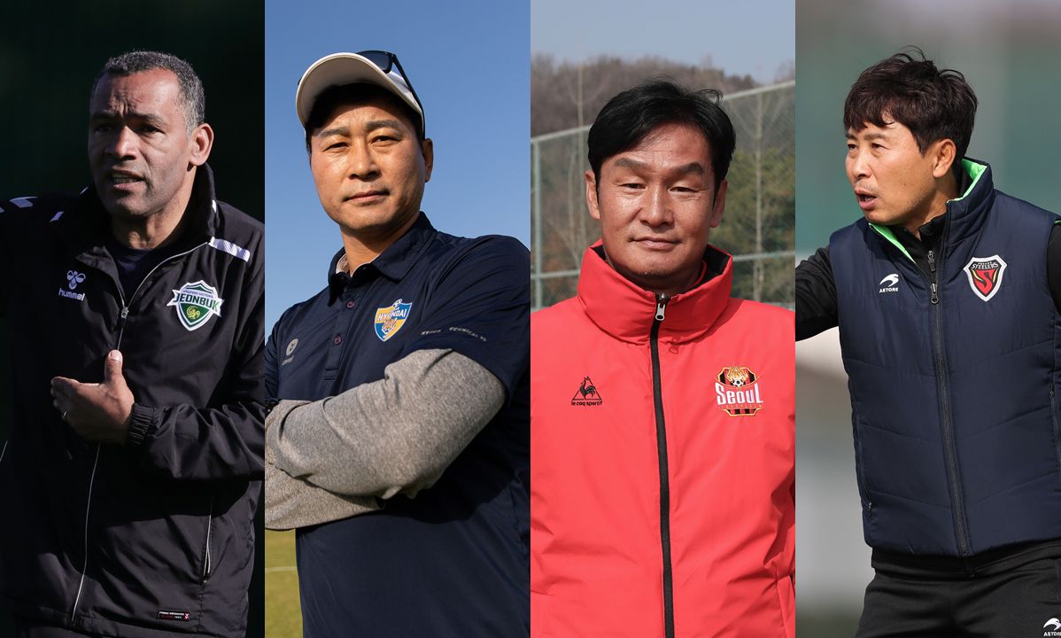 모라이스 - 김도훈 - 최용수 - 김기동 감독