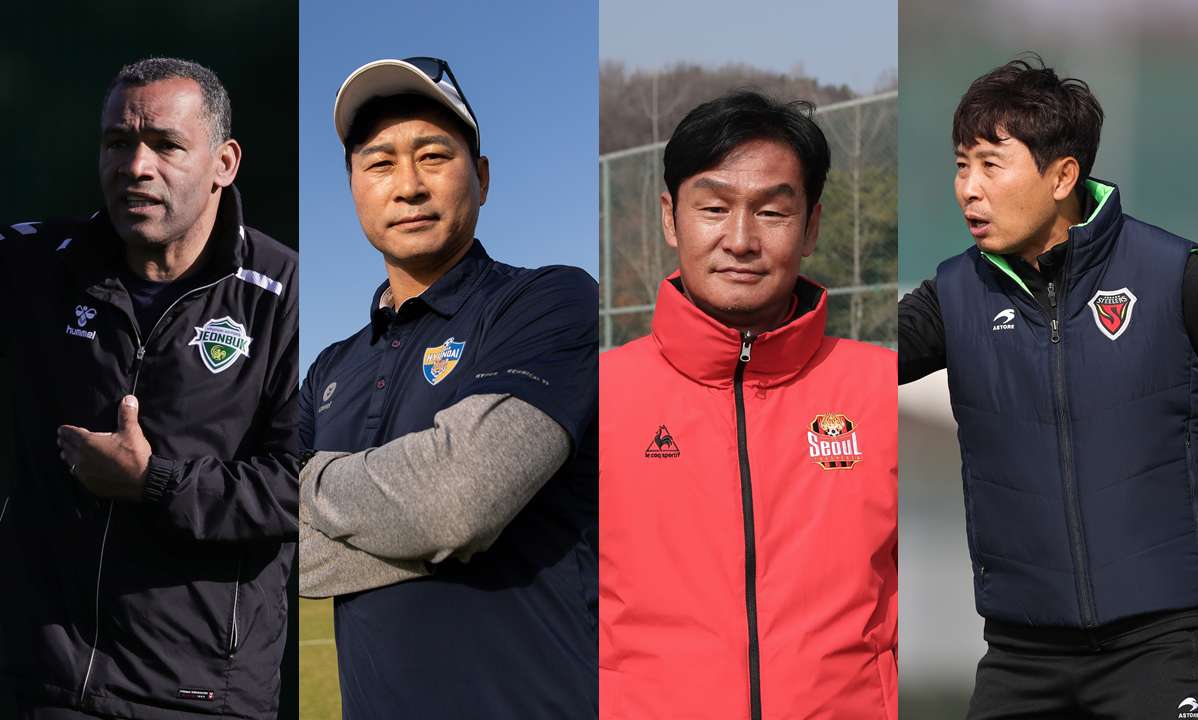 모라이스 - 김도훈 - 최용수 - 김기동 감독