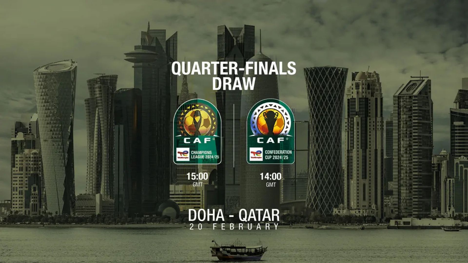 Caf draw Doha