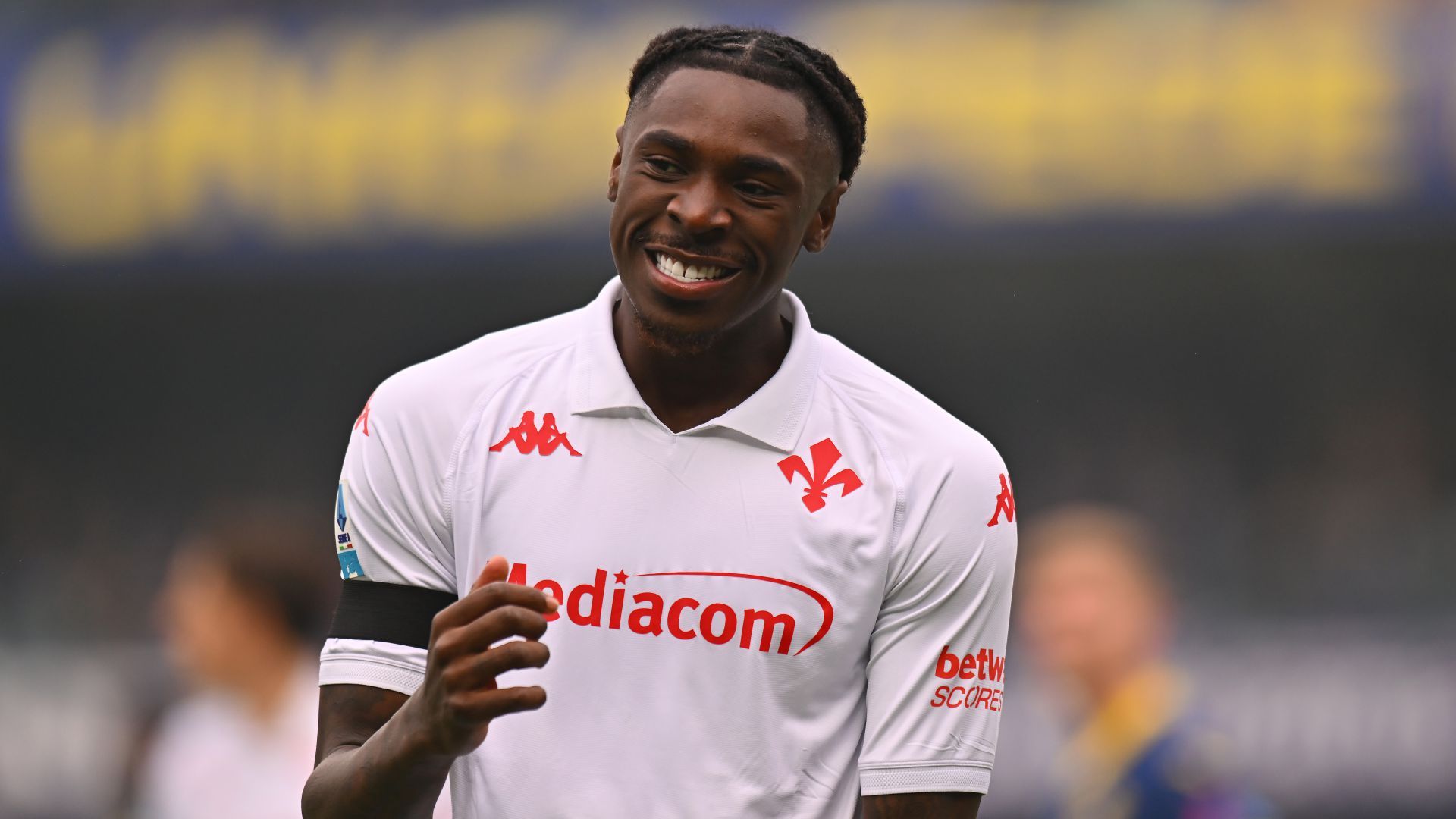 Moise Kean Verona Fiorentina Serie A