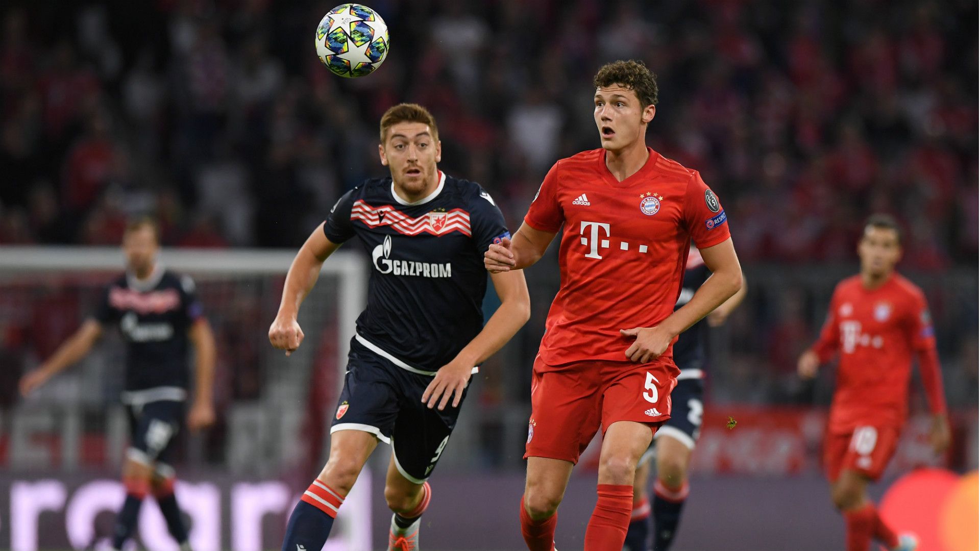 Benjamin Pavard Bayern Munchen Crvena Zvezda Champions League 18092019