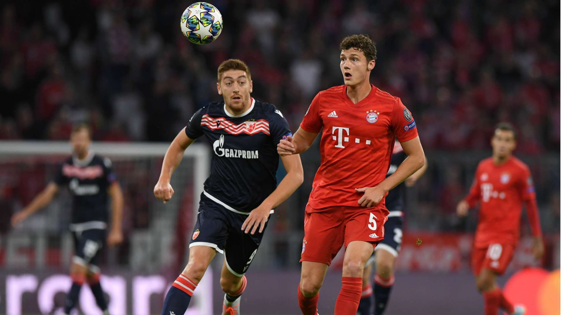 Benjamin Pavard Bayern Munchen Crvena Zvezda Champions League 18092019