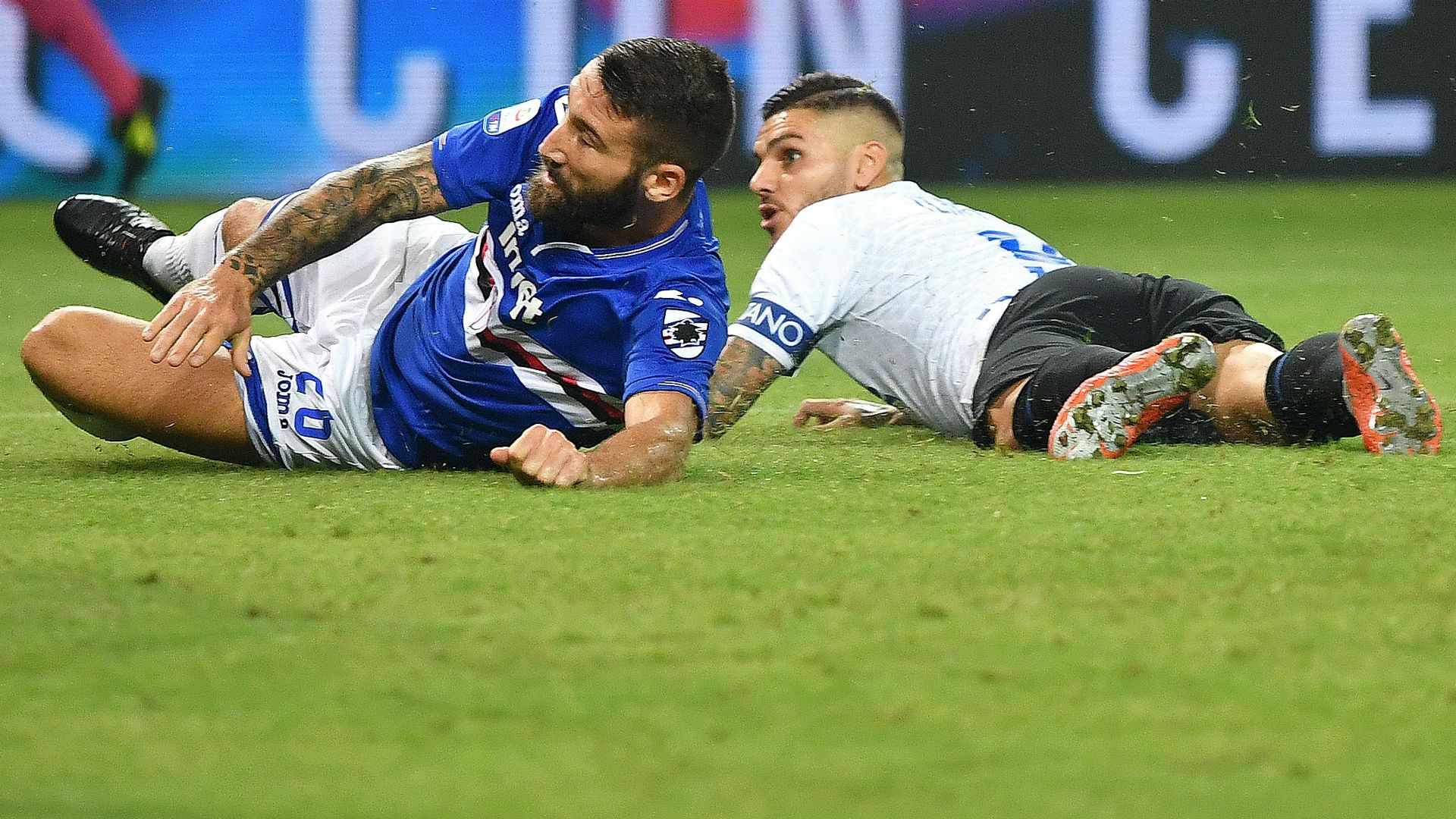 Icardi Tonelli Sampdoria Inter Serie A
