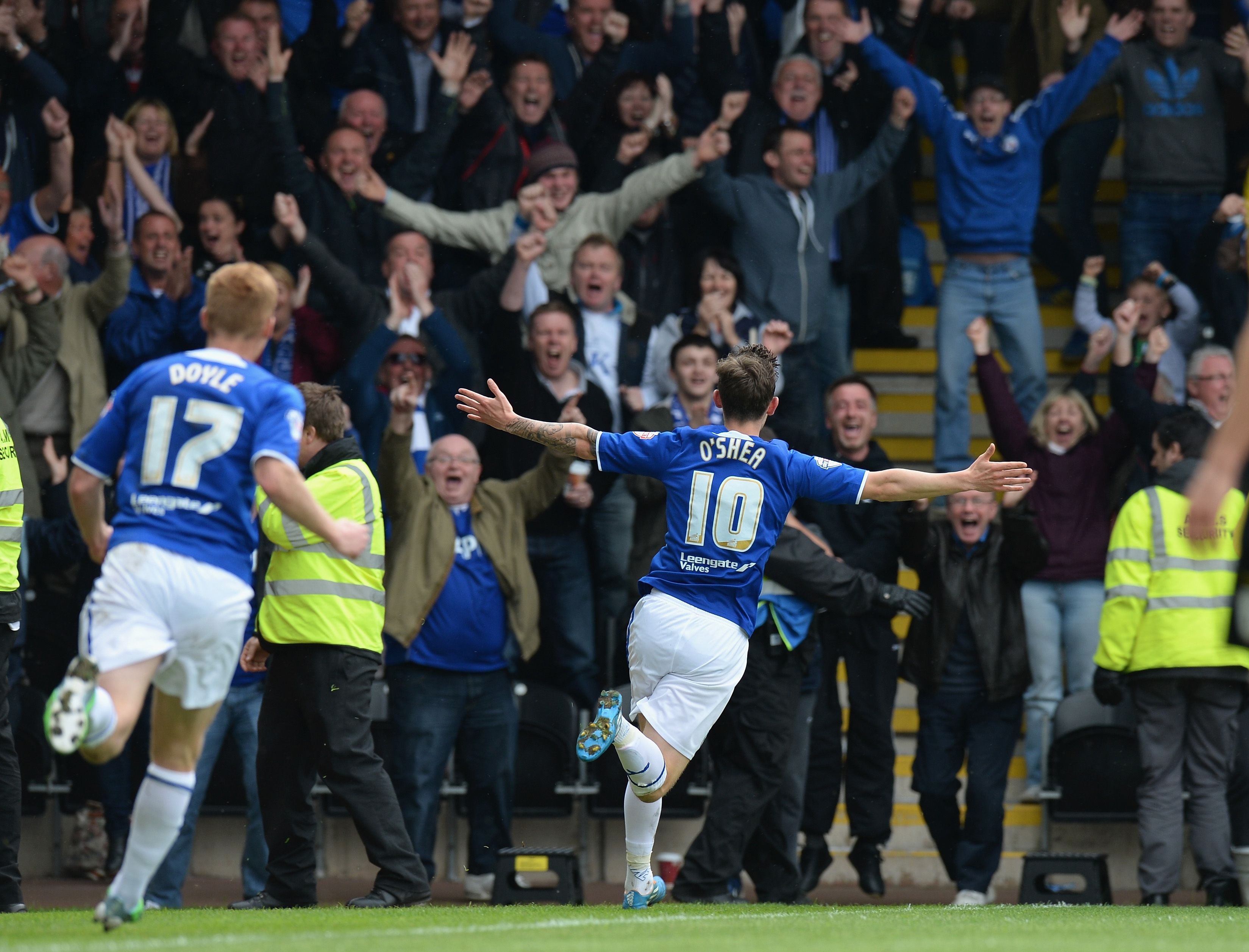 Chesterfield goalscorer Jay O'Shea