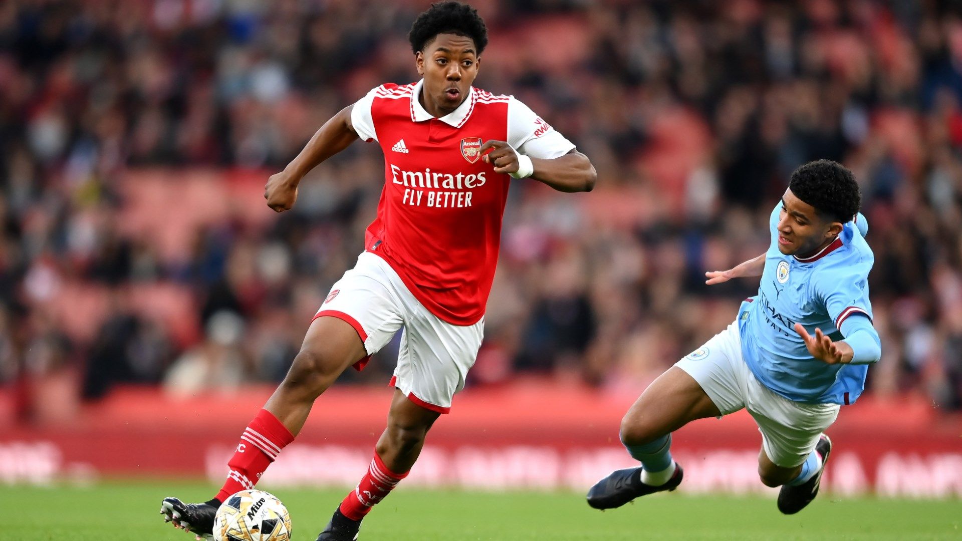 Myles Lewis-Skelly Arsenal U18 FA Youth Cup 2022-23