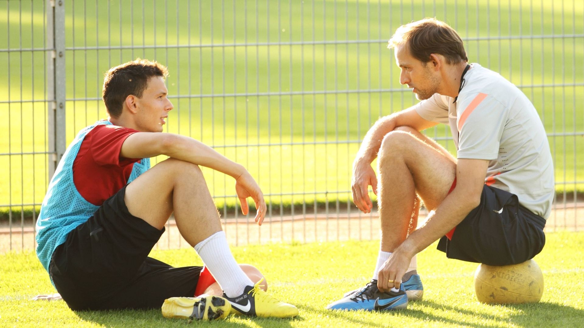 GER ONLY Petar Sliskovic Thomas Tuchel Mainz 16-08-2012