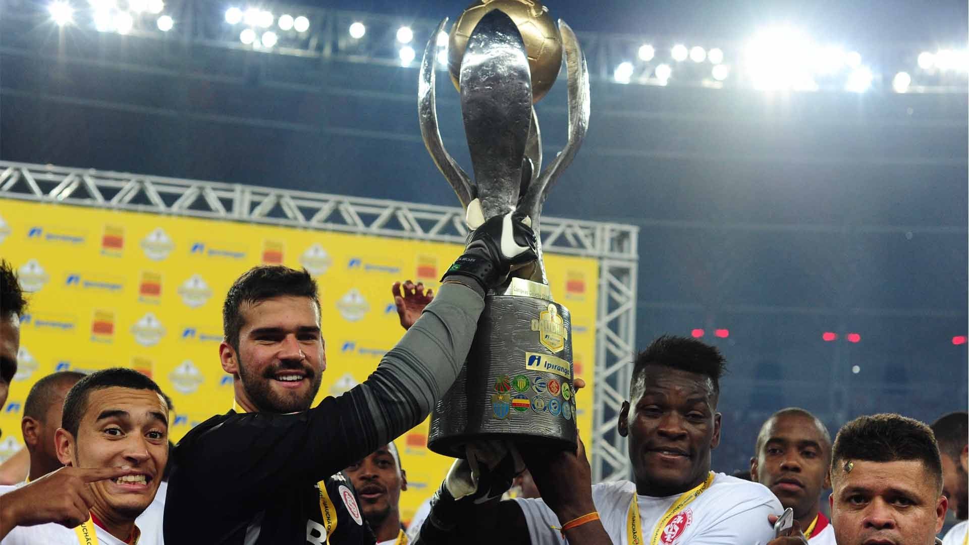 Alisson Internacional hexacampeão gaúcho 08 05 16