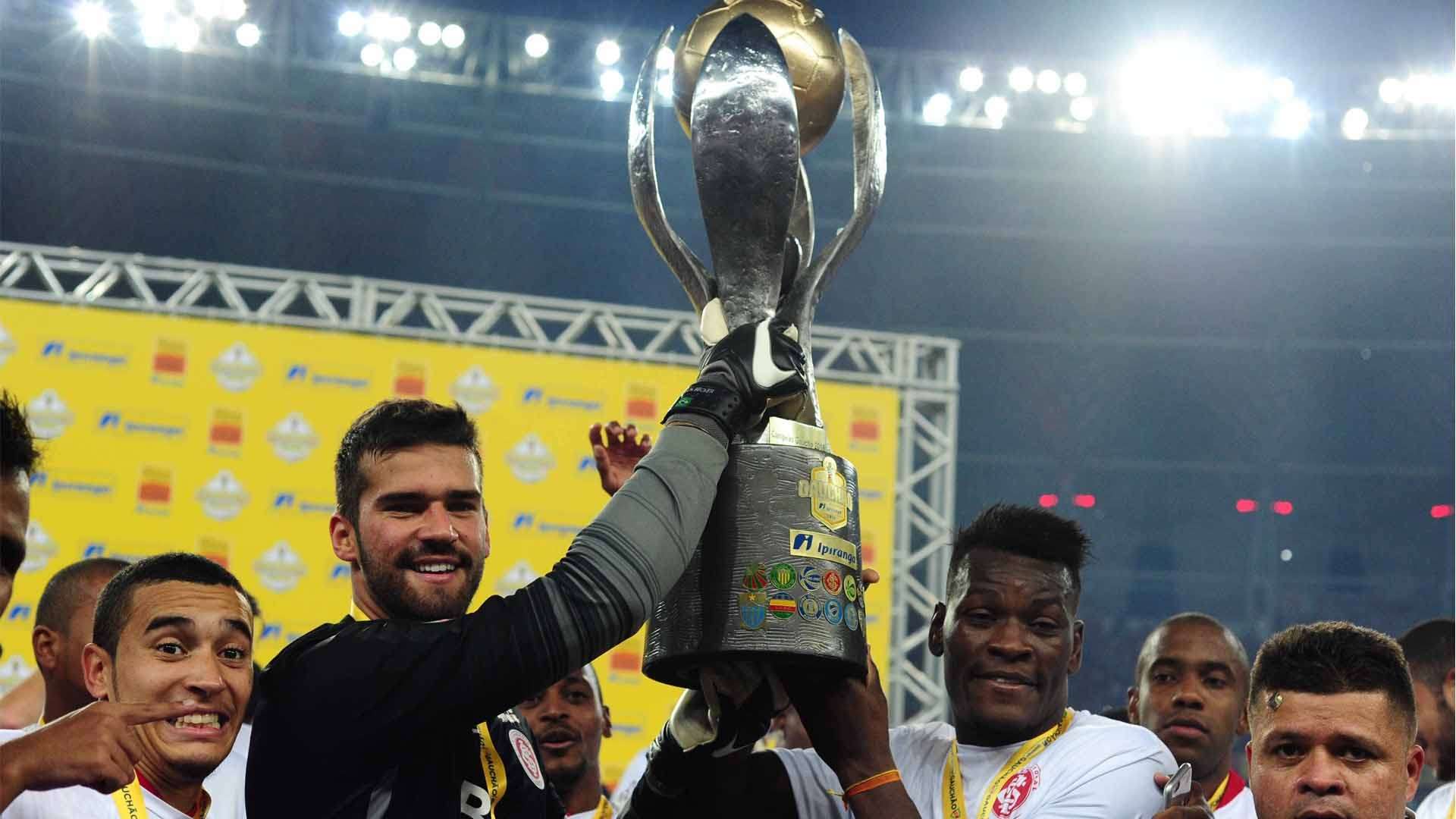 Alisson Internacional hexacampeão gaúcho 08 05 16