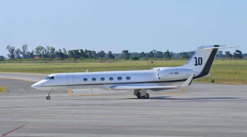 Avión Lionel Messi