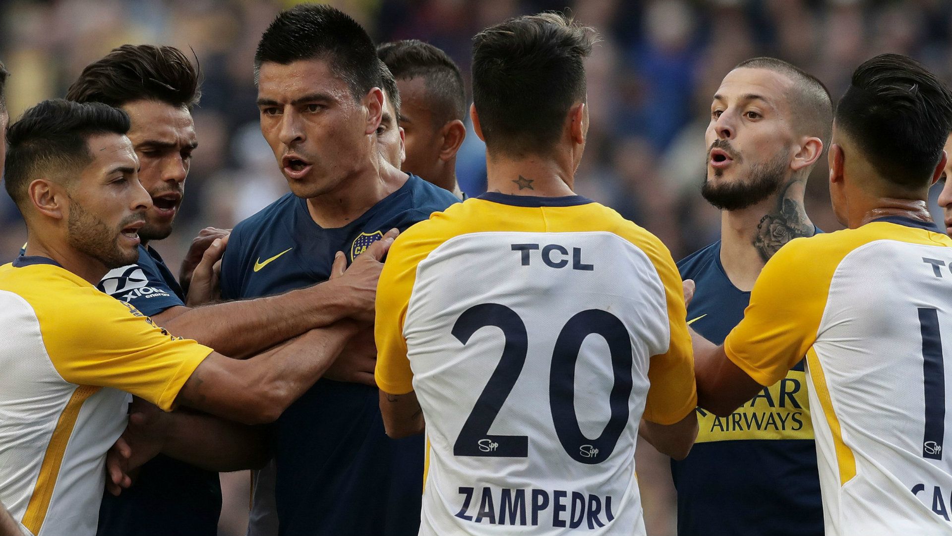 Paolo Goltz Darío Benedetto Boca 071118