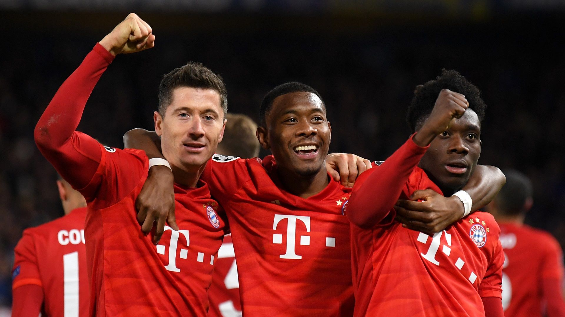 Robert Lewandowski David Alaba Alphonso Davies Bayern Munich Chelsea 2019-20
