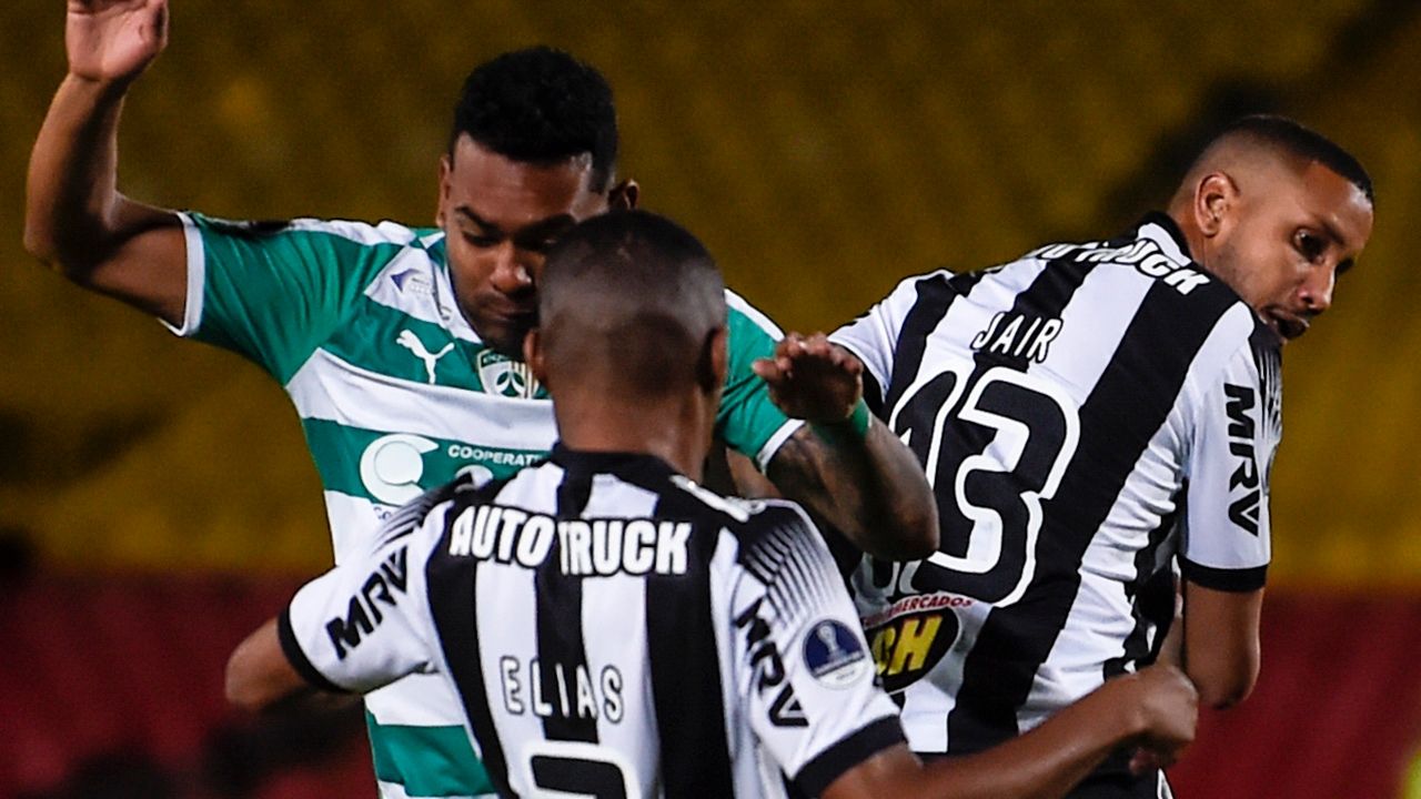 Jair Armando Vargas La Equidad Atlético-MG Sudamericana 27082019