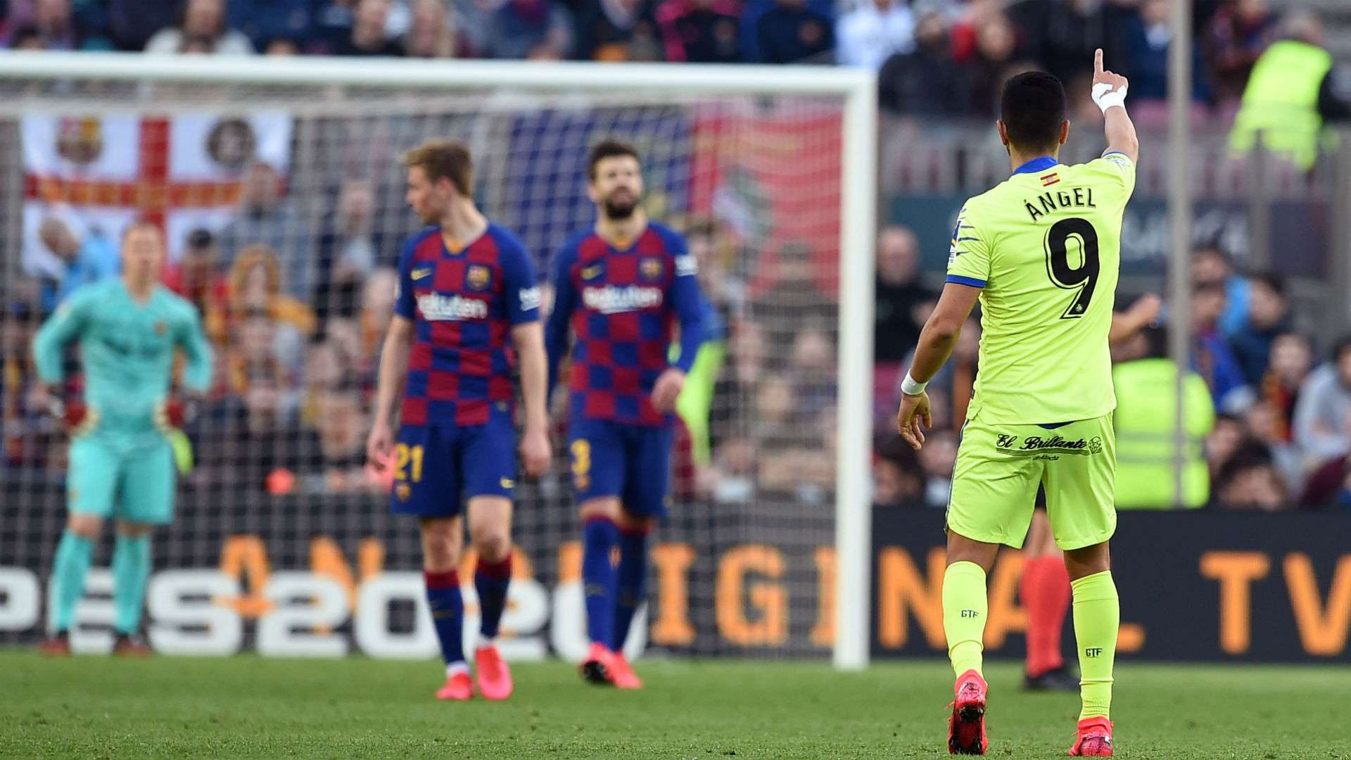 Angel Barcelona Getafe LaLiga