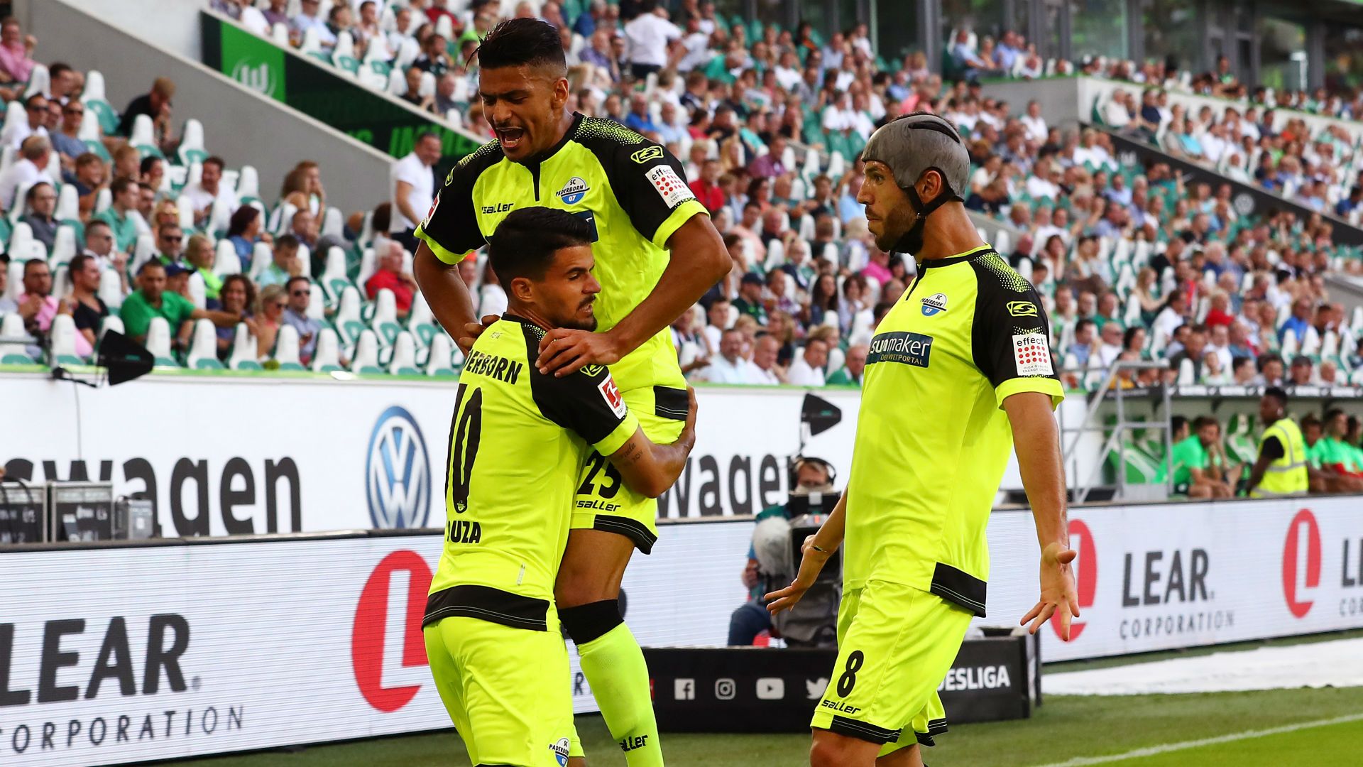 Cauly Oliveira Souza SC Paderborn Mohamed Drager Klaus Gjasula 31082019