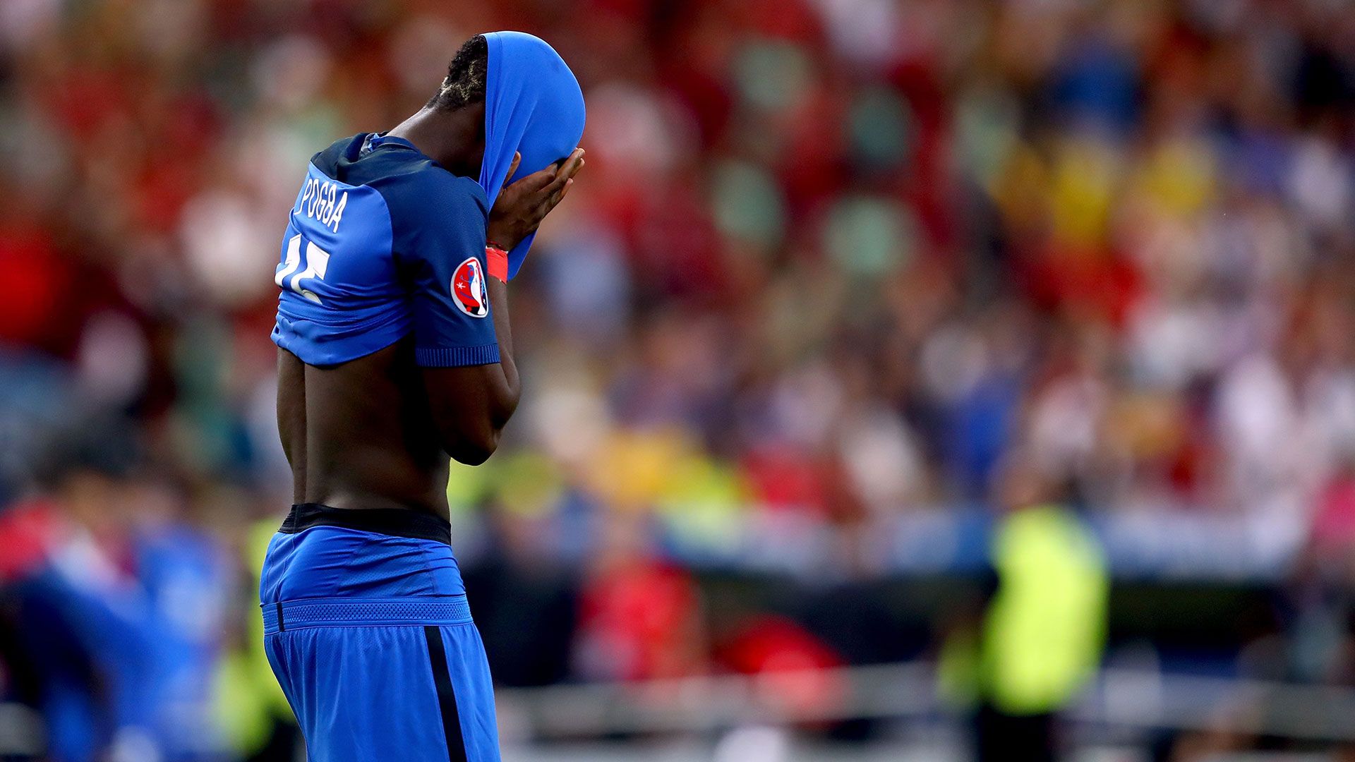 Paul Pogba France Portugal Euro 2016