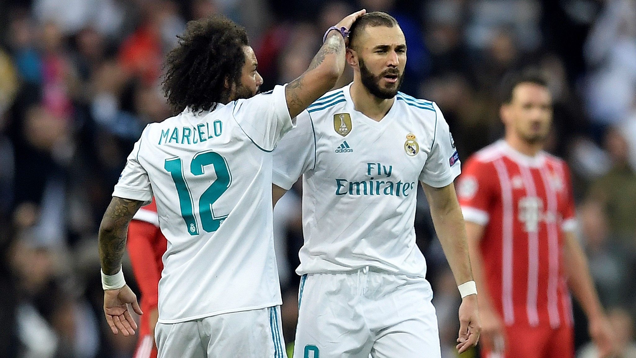 Marcelo Karim Benzema Real Madrid Bayern Munich UCL 01052018