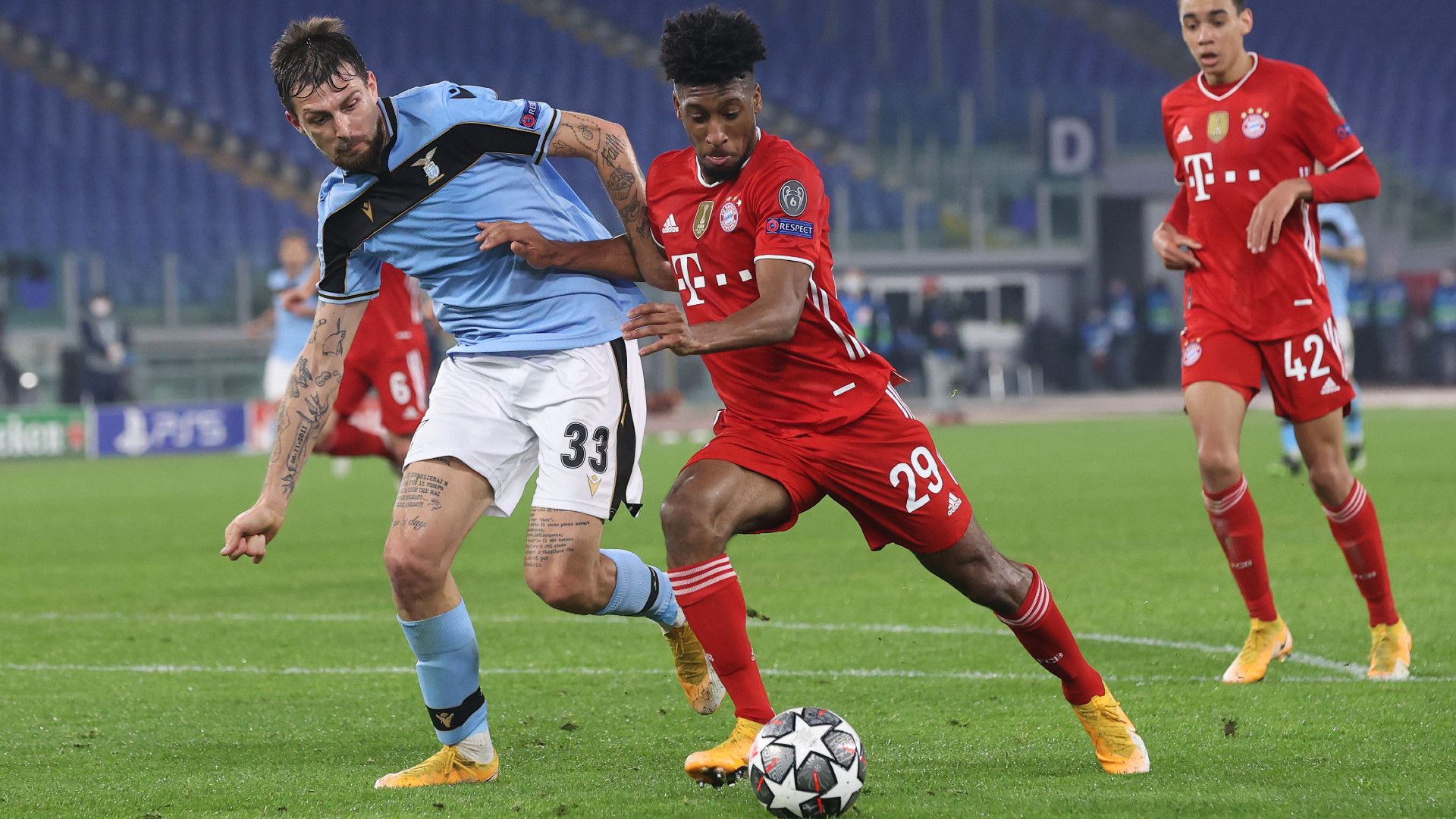 KINGSLEY COMAN BAYERN MÜNCHEN CHAMPIONS LEAGUE 23022021