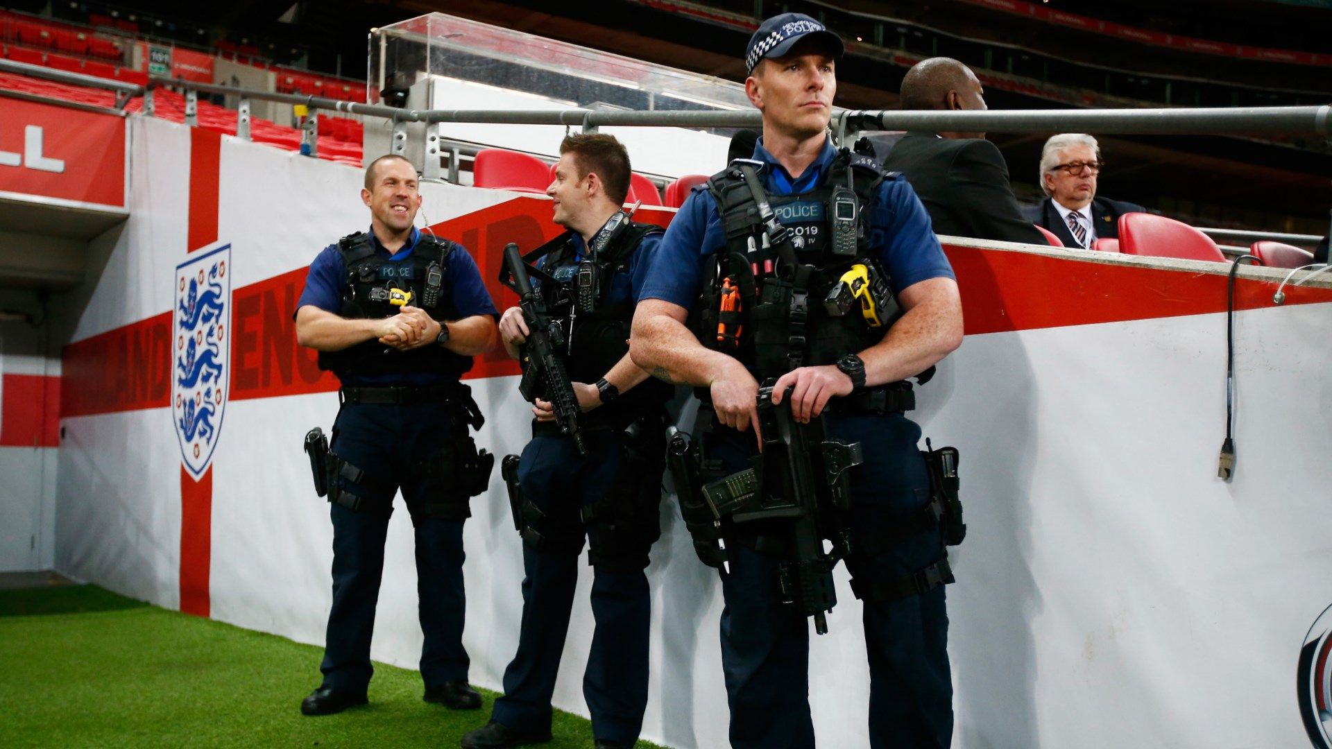 Police England Italy Wembley