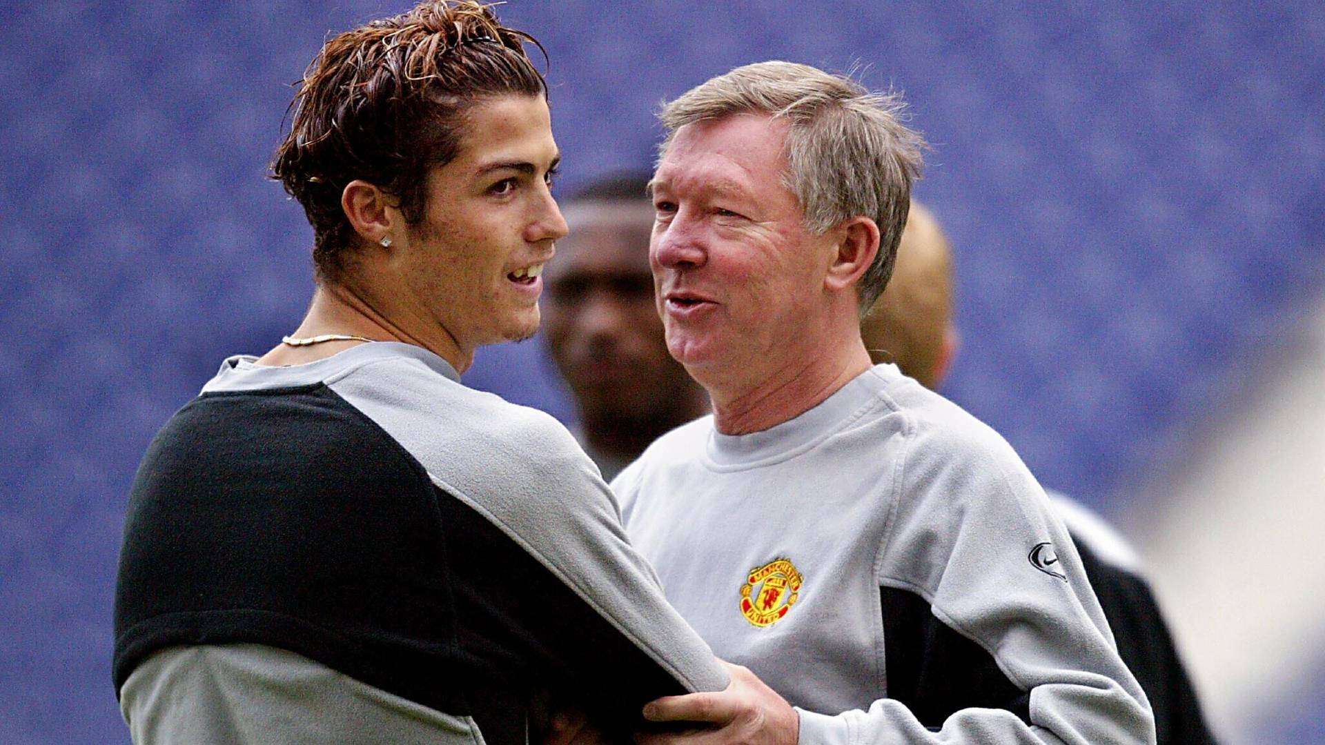 Cristiano Ronaldo Alex Ferguson Manchester United