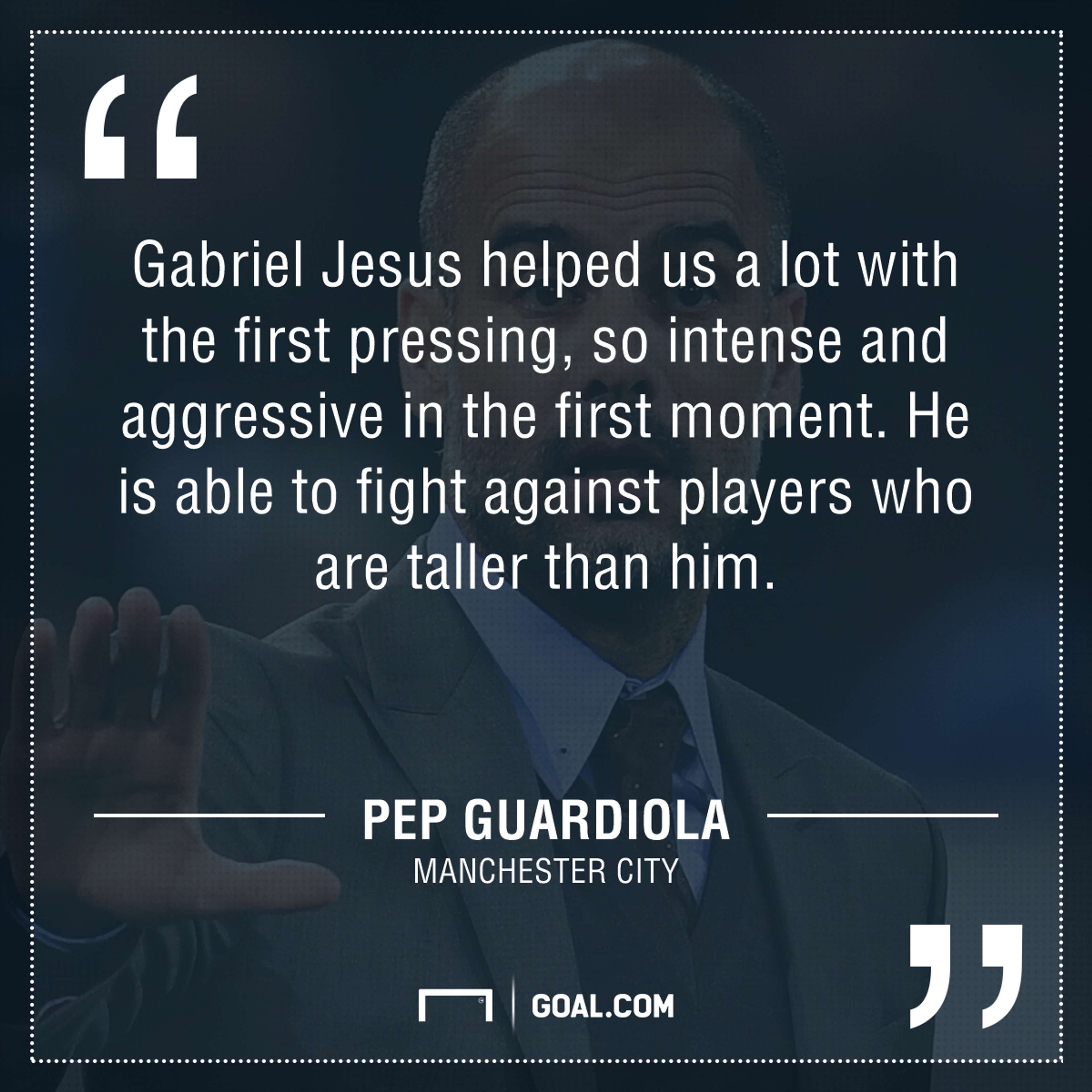 Guardiola quote GFX