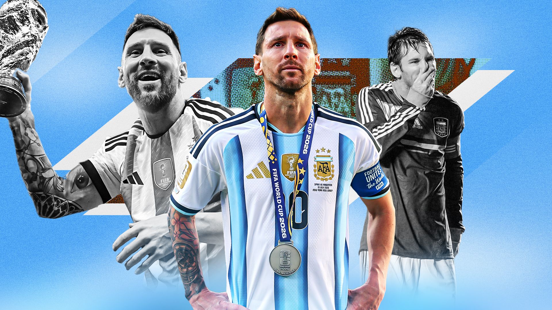 Lionel Messi Argentina GFX