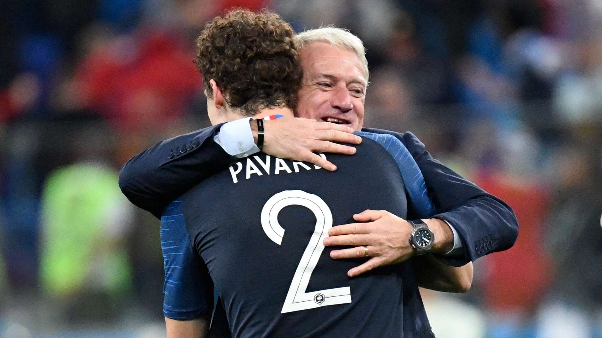 Benjamin Pavard Didier Deschamps France 2018