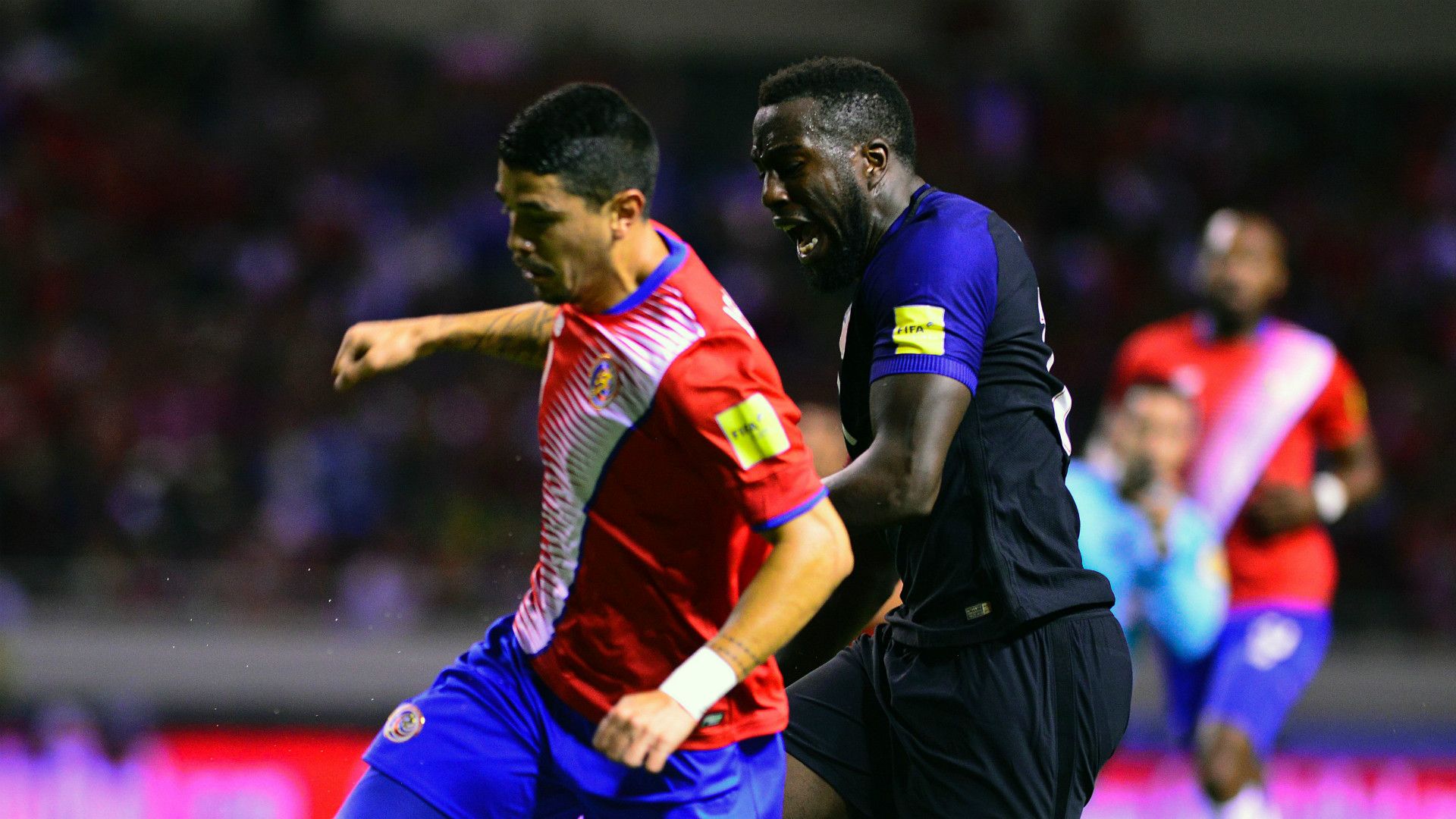 Jozy Altidore Jose Salvatierra USA Costa Rica 11152016