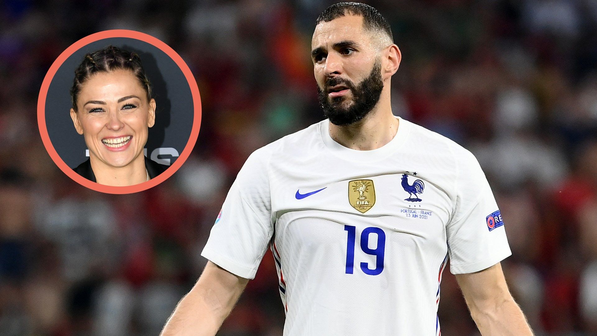 Laure Boulleau Karim Benzema