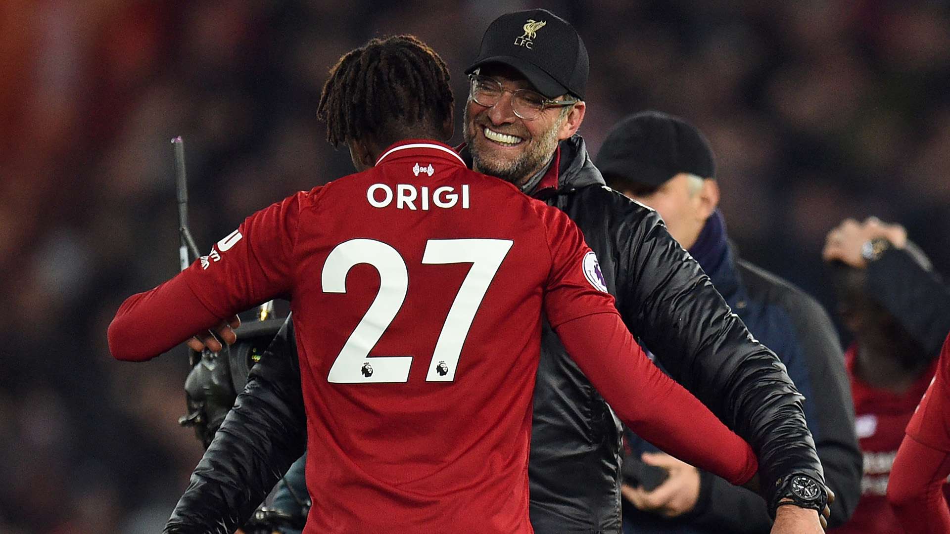 Divock Origi Jurgen Klopp Liverpool Everton Premier League