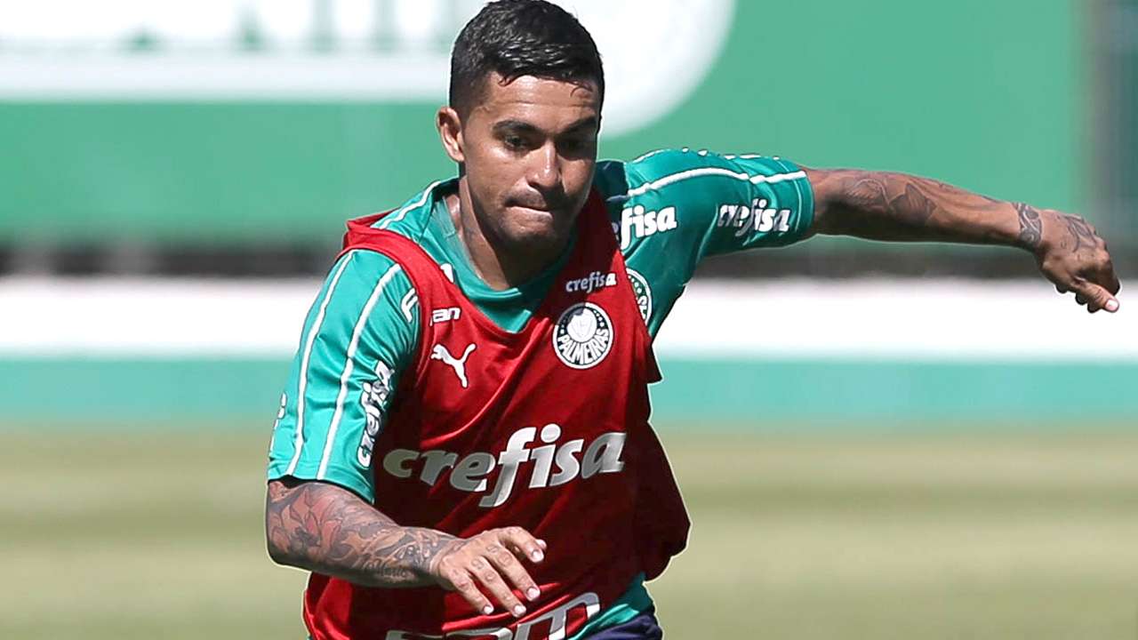 Dudu treino Palmeiras 2019