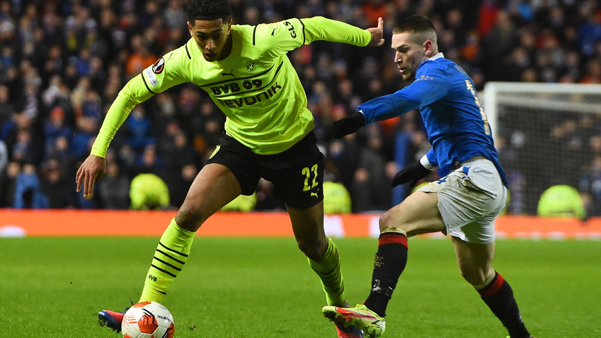 JUDE BELLINGHAM BORUSSIA DORTMUND EUROPA LEAGUE 24022022