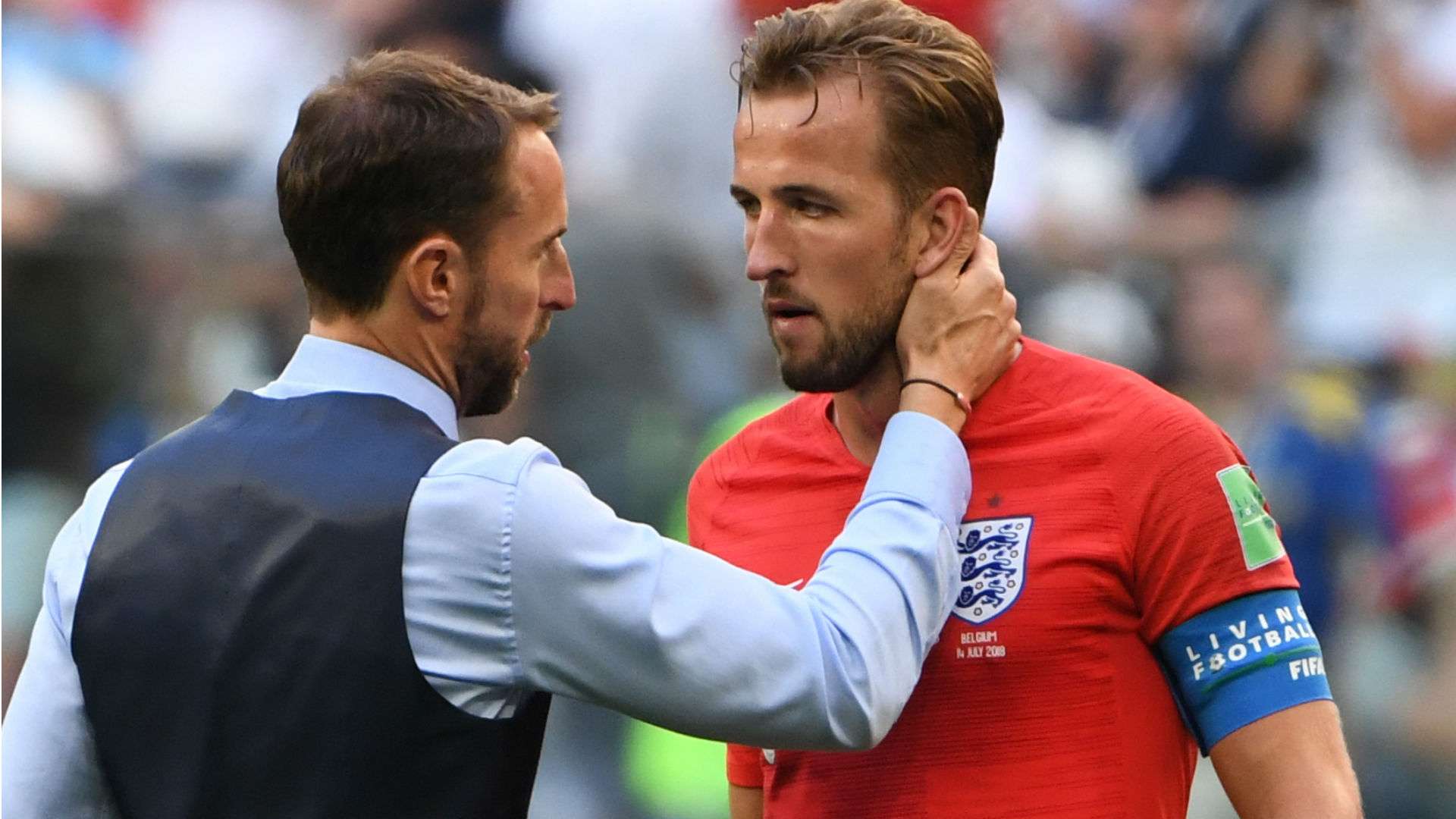 Southgate Harry Kane Inglaterra Copa do Mundo 14 07 2018