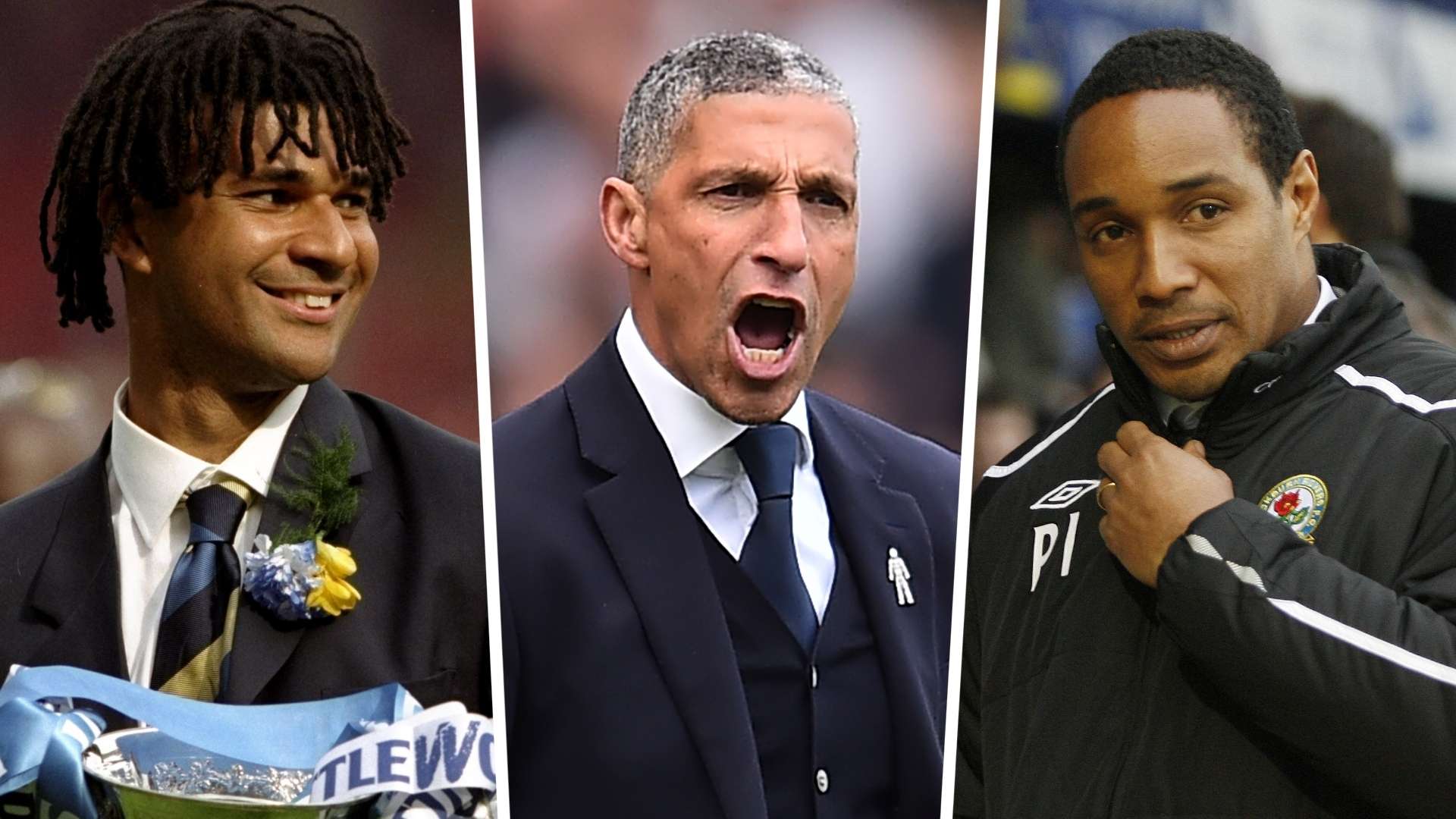 Ruud Gullit Chris Hughton Paul Ince