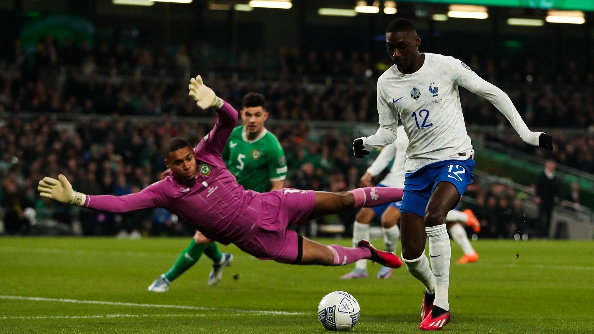 Randal Kolo Muani Ireland vs France 2023
