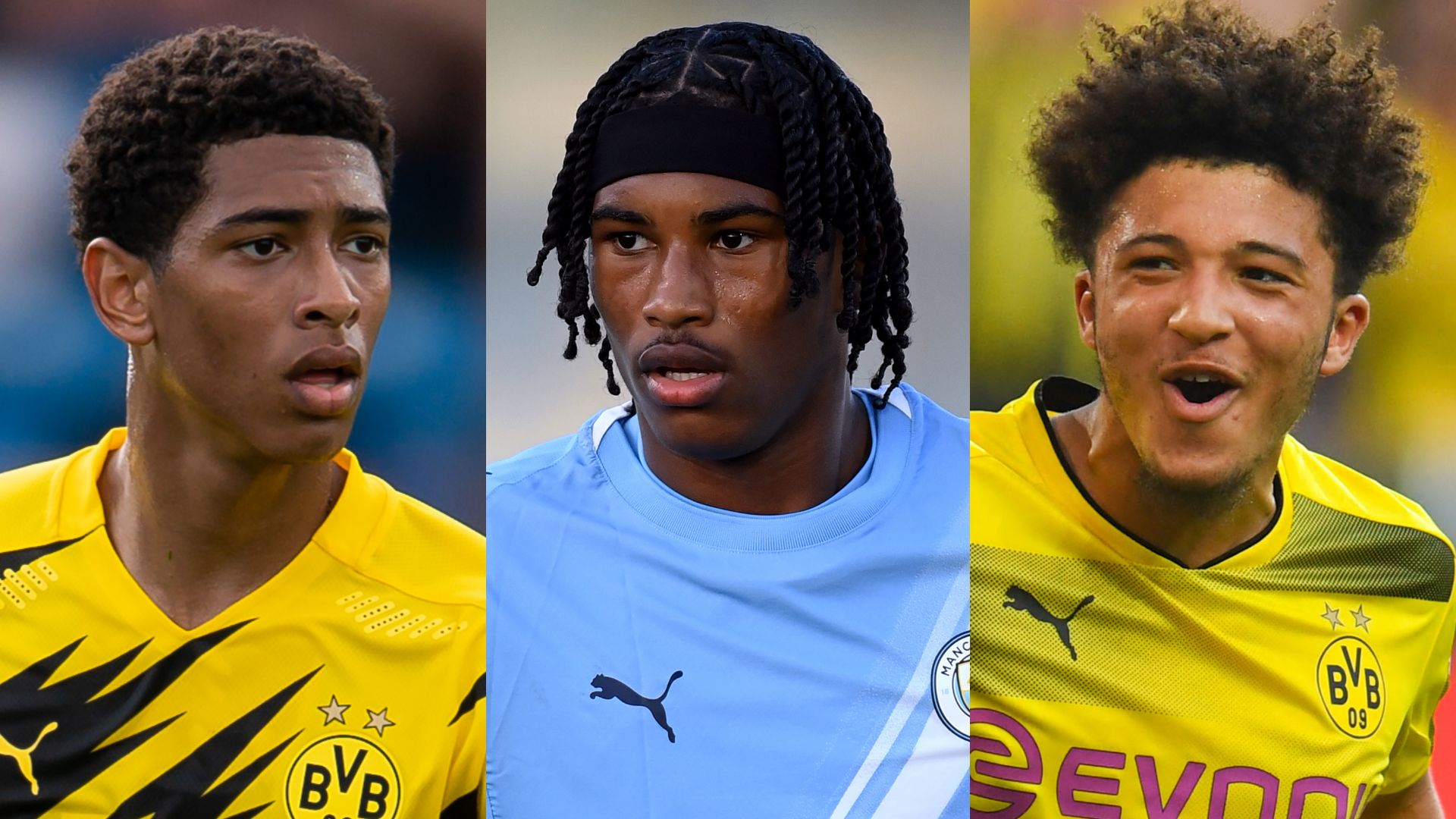 Reigan Heskey Jude Bellingham Jadon Sancho