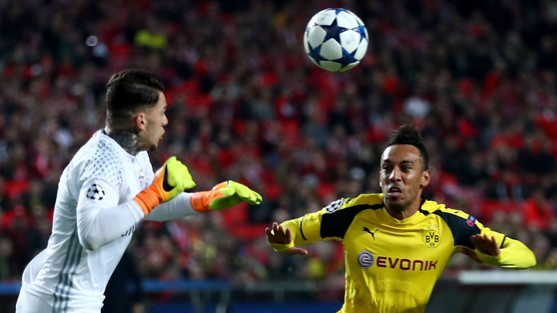 Ederson Moraes Benfica Borussia Dortmund