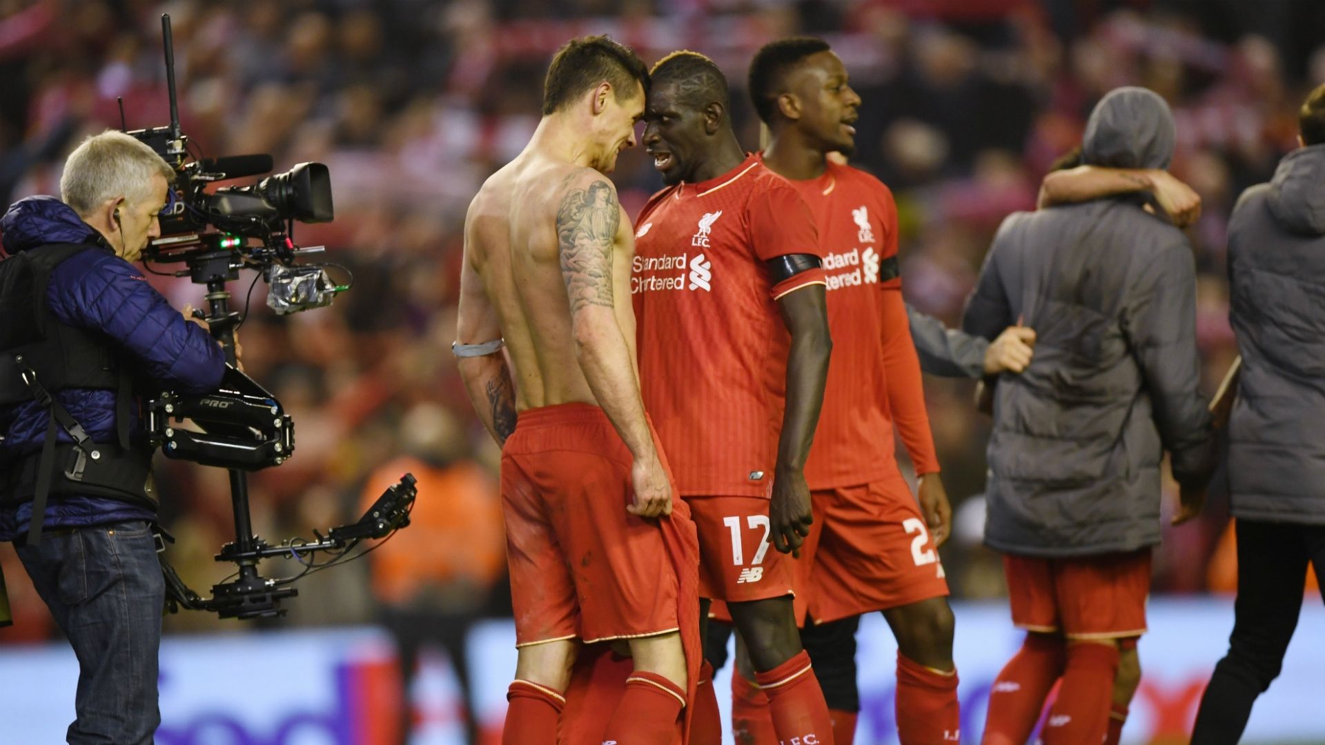 Dejan Lovren Liverpool Borussia Dortmund Europa League 14042016