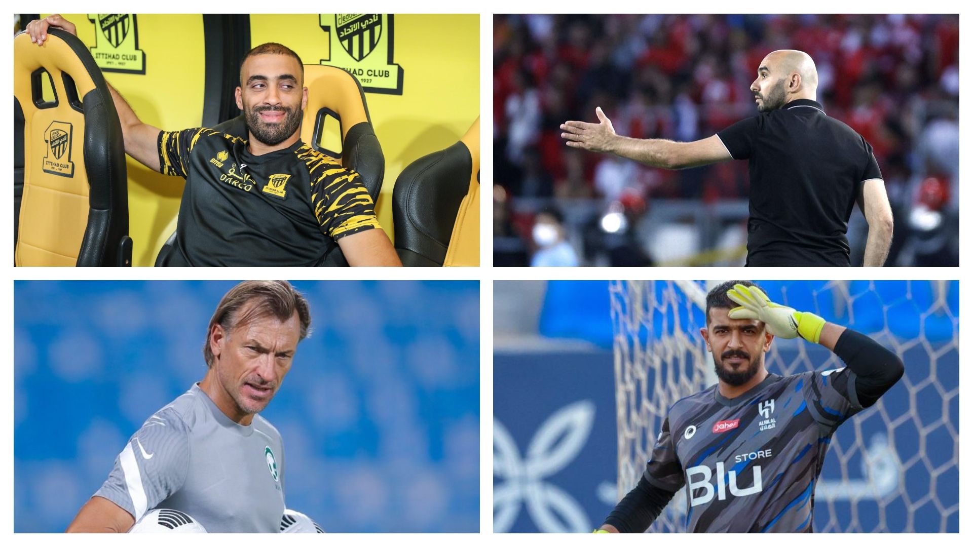 Walid Regragui - Renard - Abdullah Al-Mayouf - Abderrazak Hamdallah