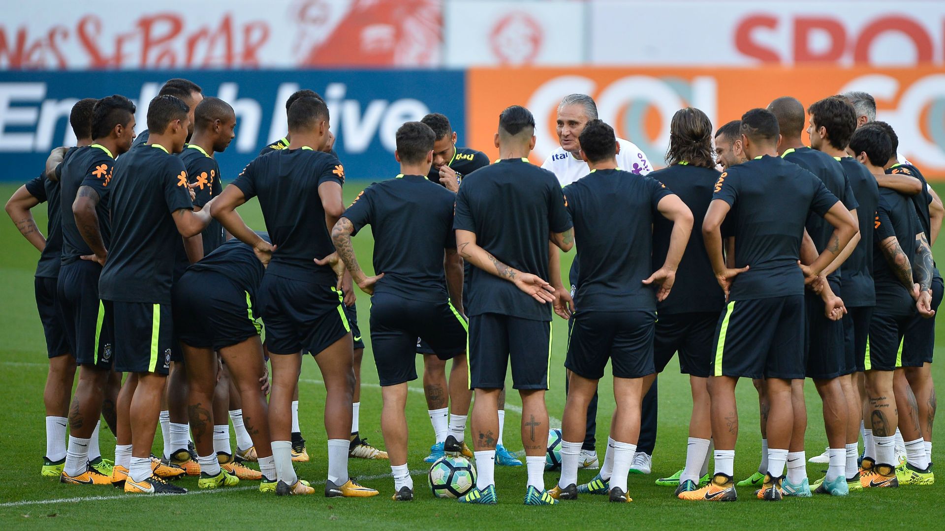 Seeção Brasil treino Tite 29 08 2017