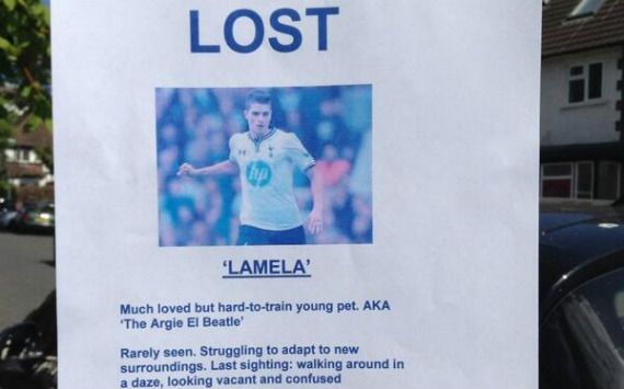 Erik Lamela Lost
