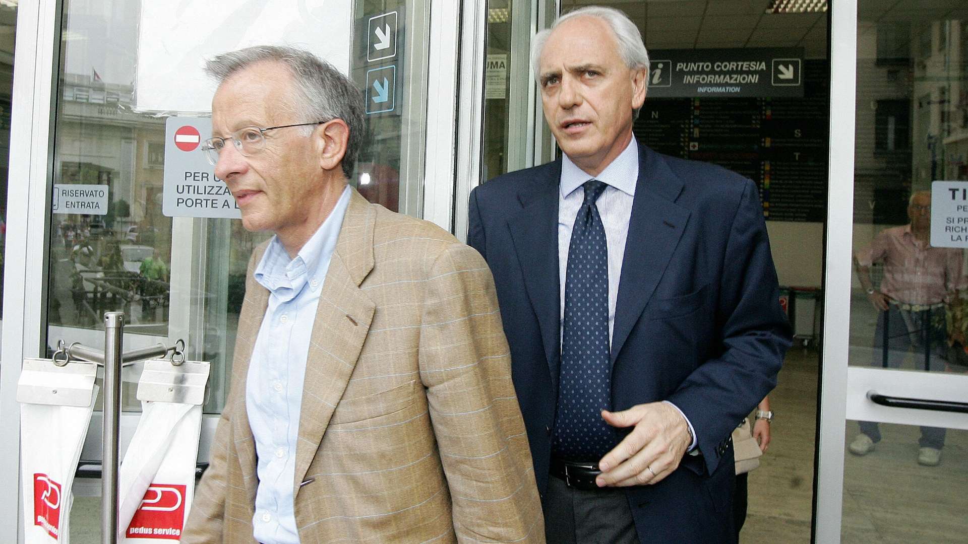 Riccardo Agricola with Roberto Bettega Juventus