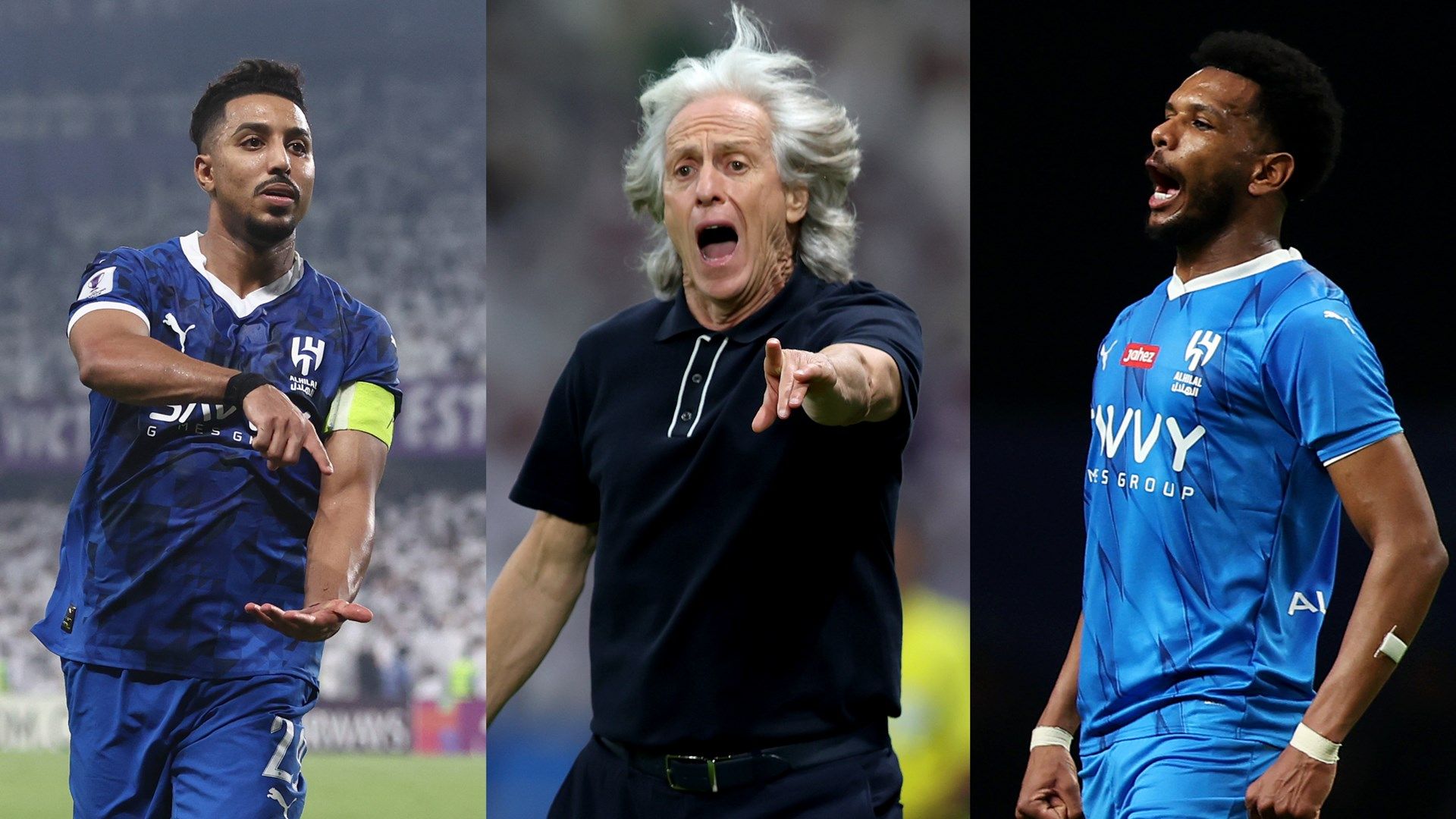 Jorge Jesus Salem Al-dawsari Ali Al-bualyhi Hilal