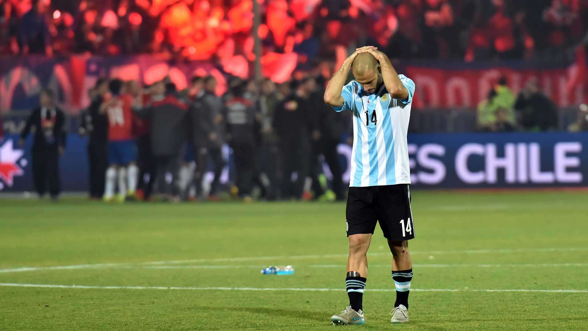 Javier Mascherano Copa America 2015 Argentina Chile 25062016