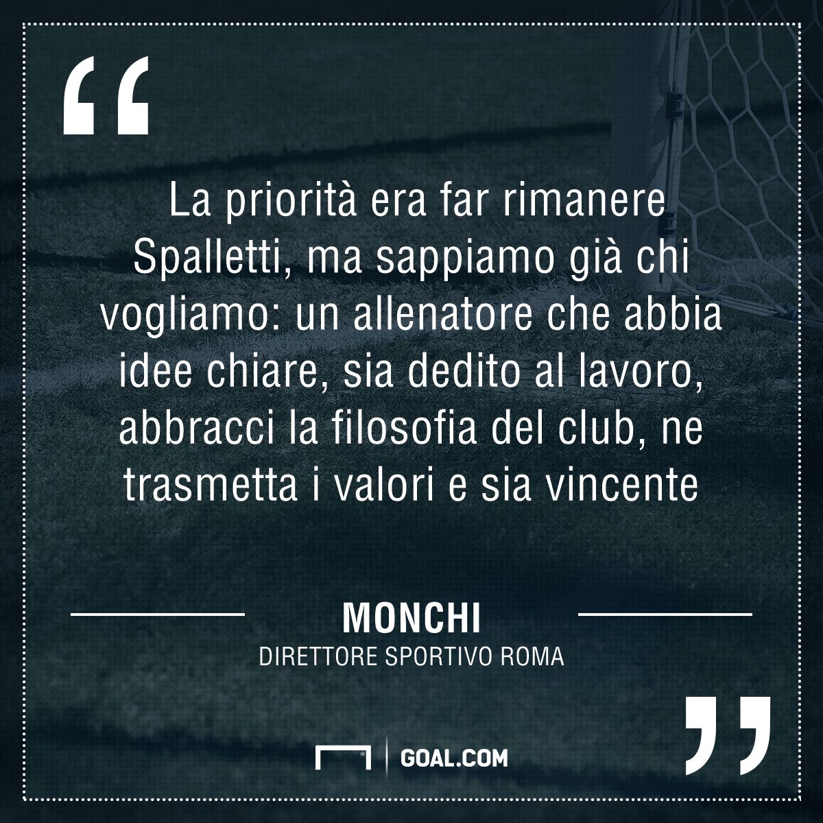 PS Monchi panchina Roma