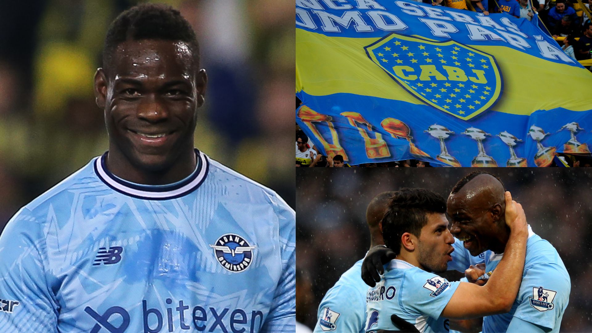 Mario Balotelli Boca Juniors Sergio Aguero
