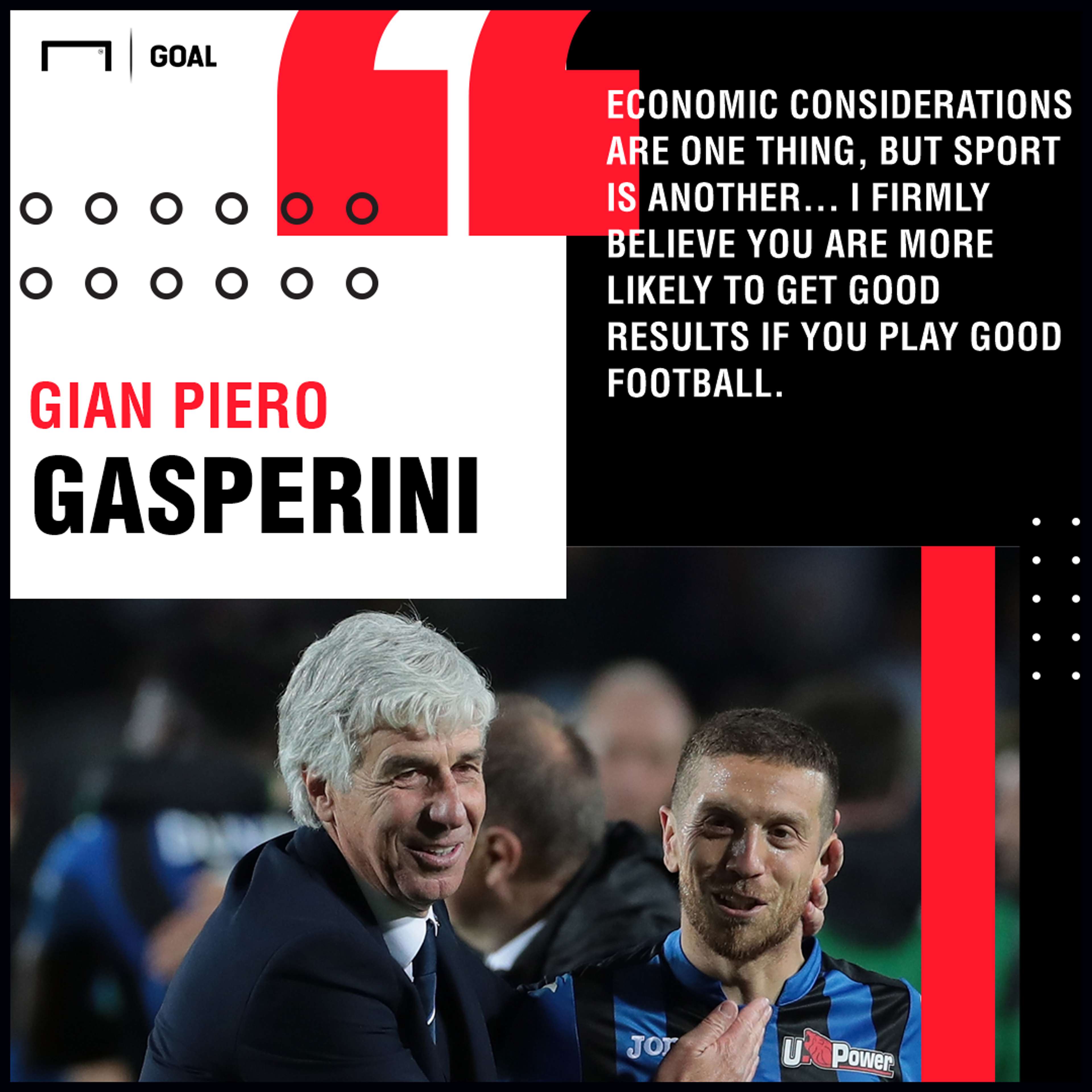 Gian Piero Gasperini Atalanta PS